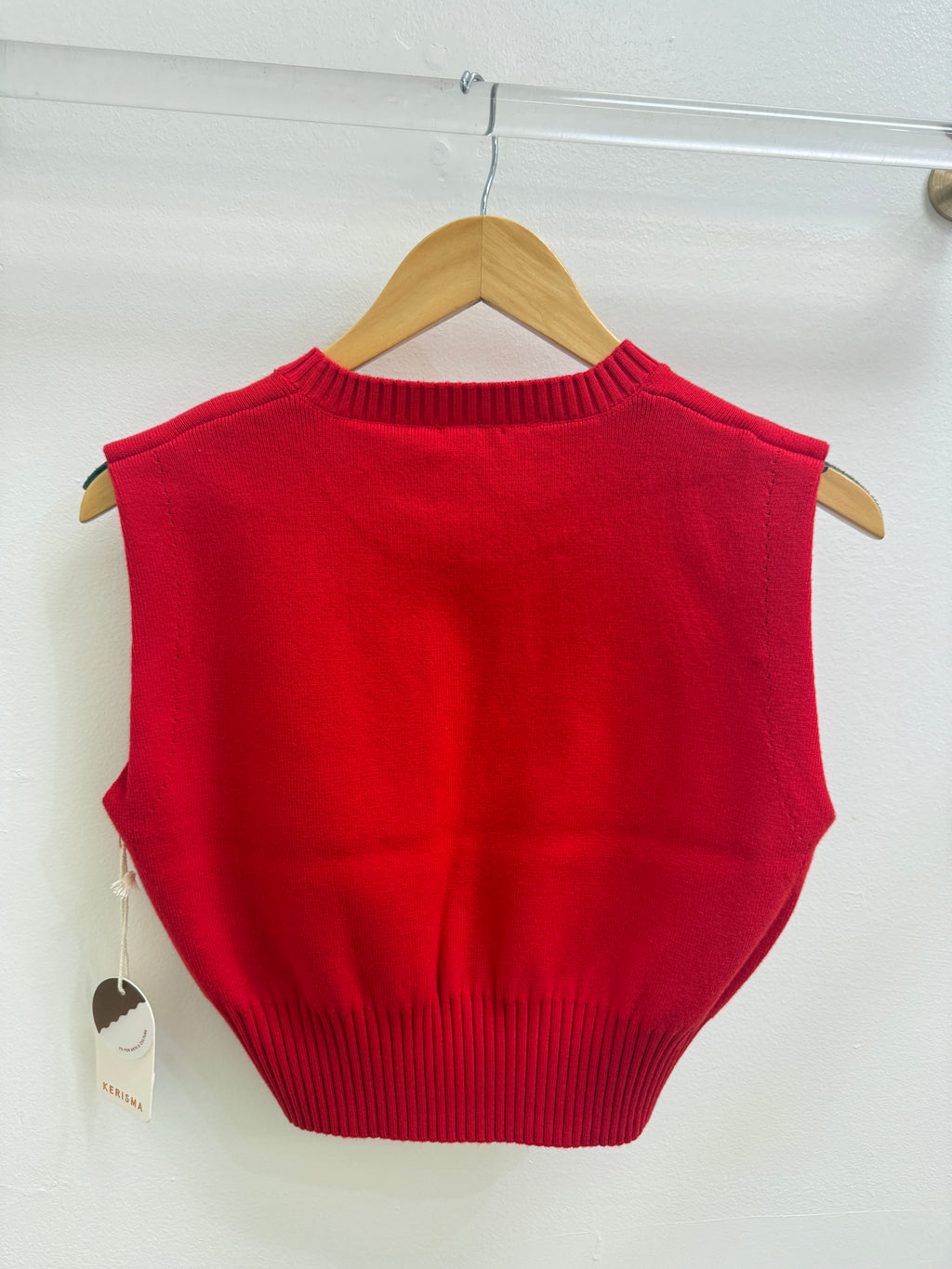 Kerisma Issa Knit Top- Empress Red
