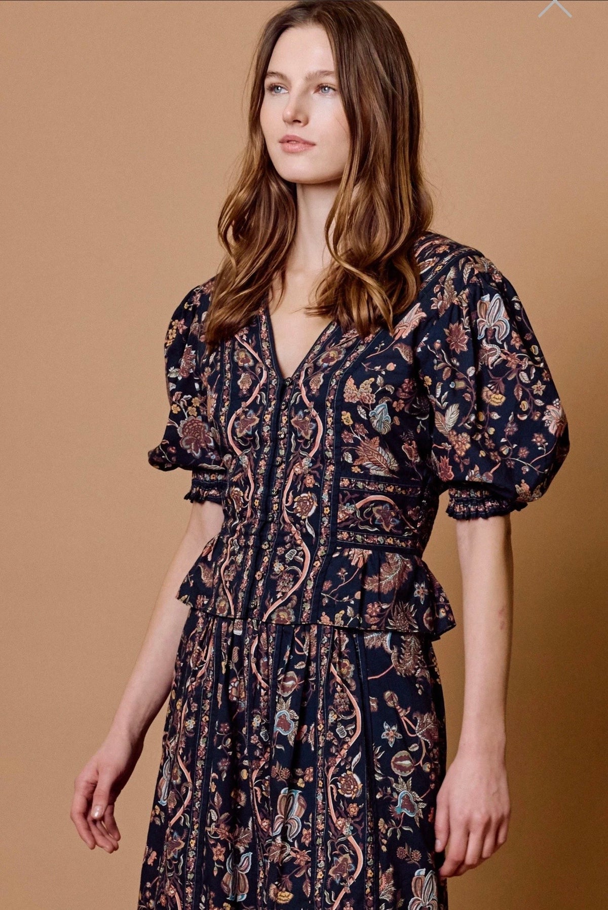Cleobella Melissa Blouse- bois multi