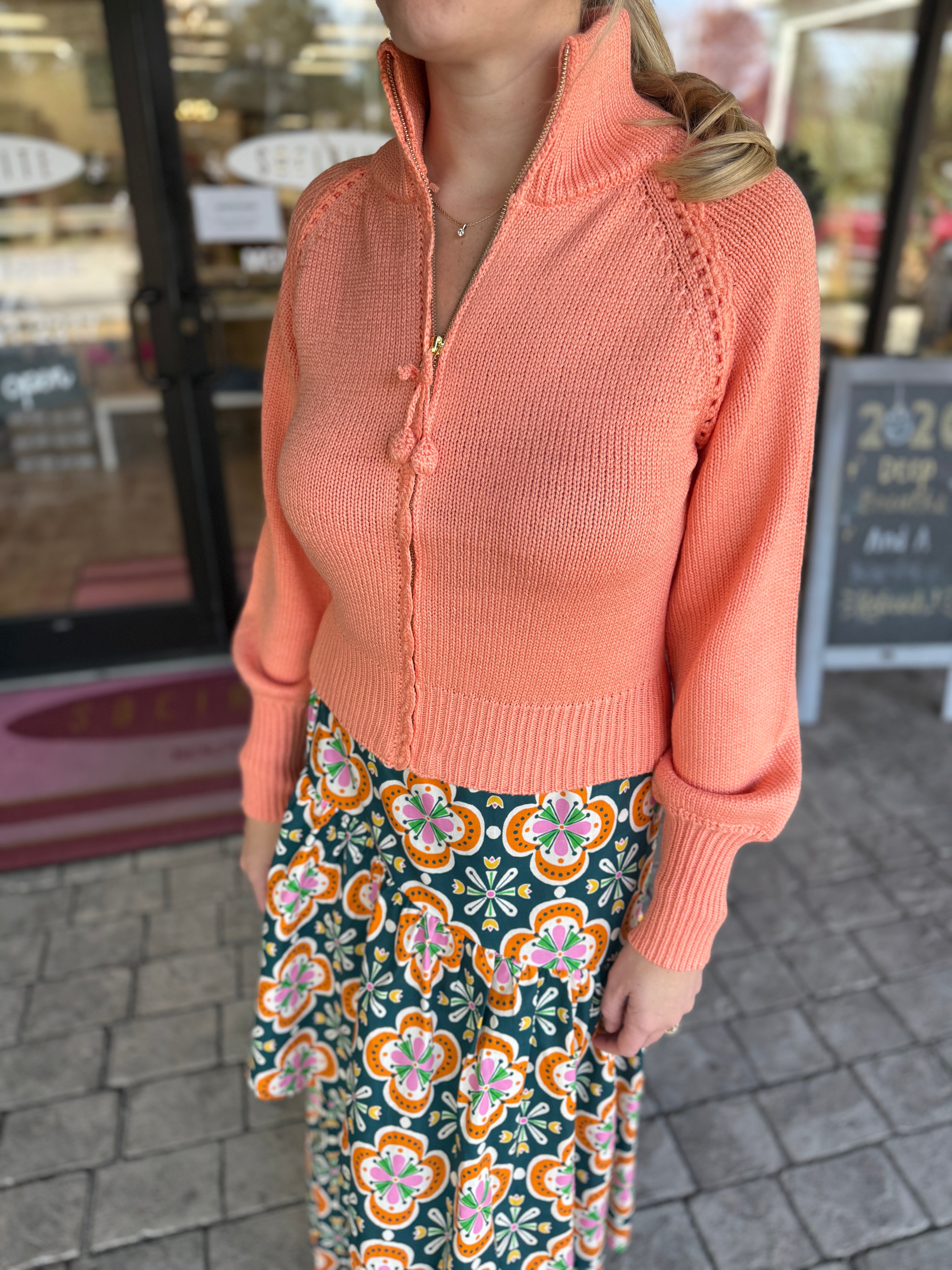 Sincerely Ours Cerise Sweater