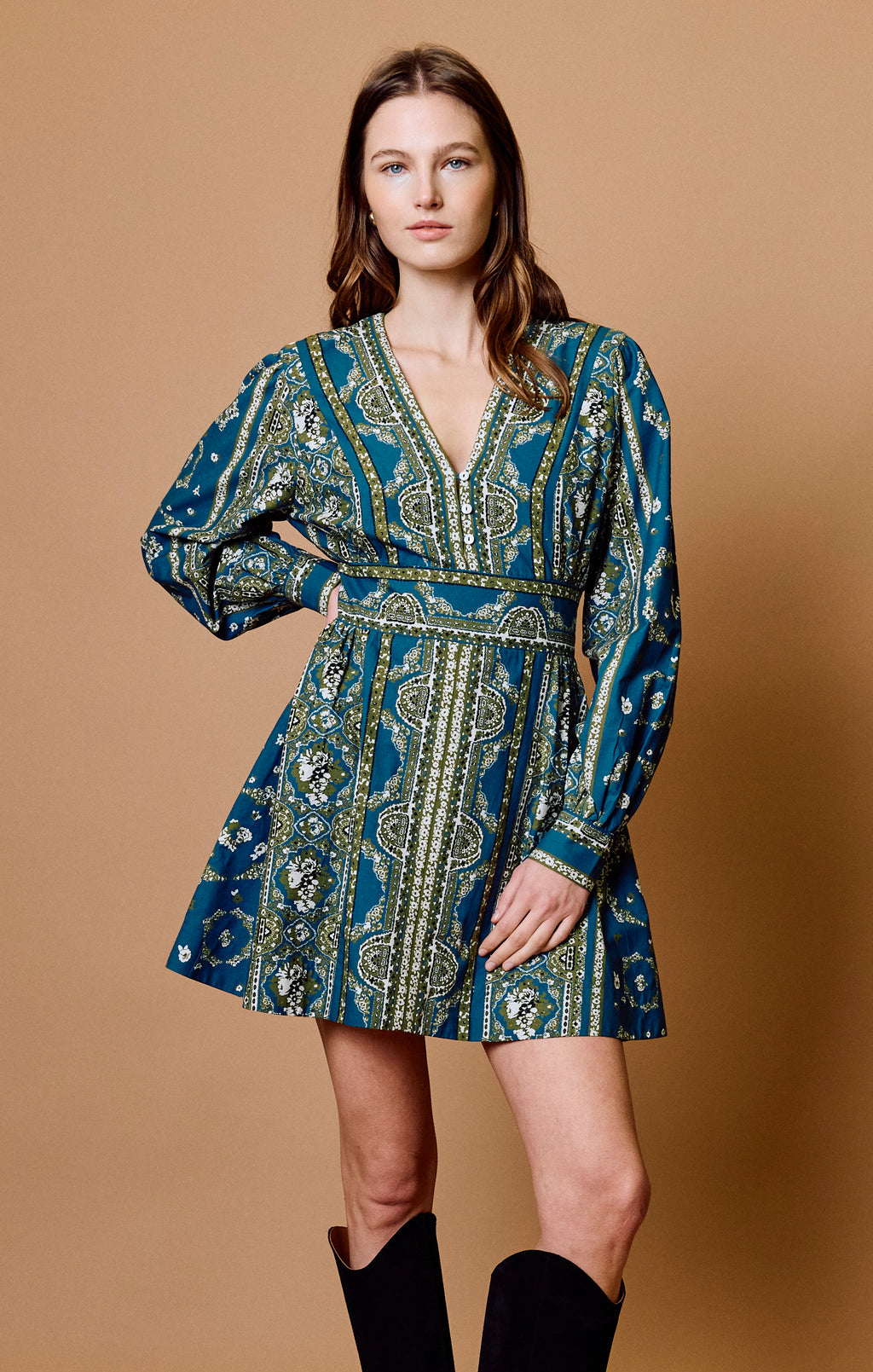 Cleobella Rosalind Mini Dress- Floren