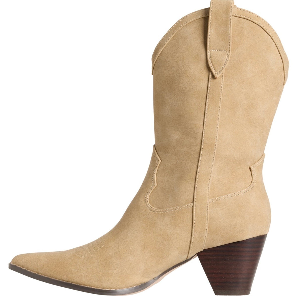 Matisse Benji Western Boot- Natural