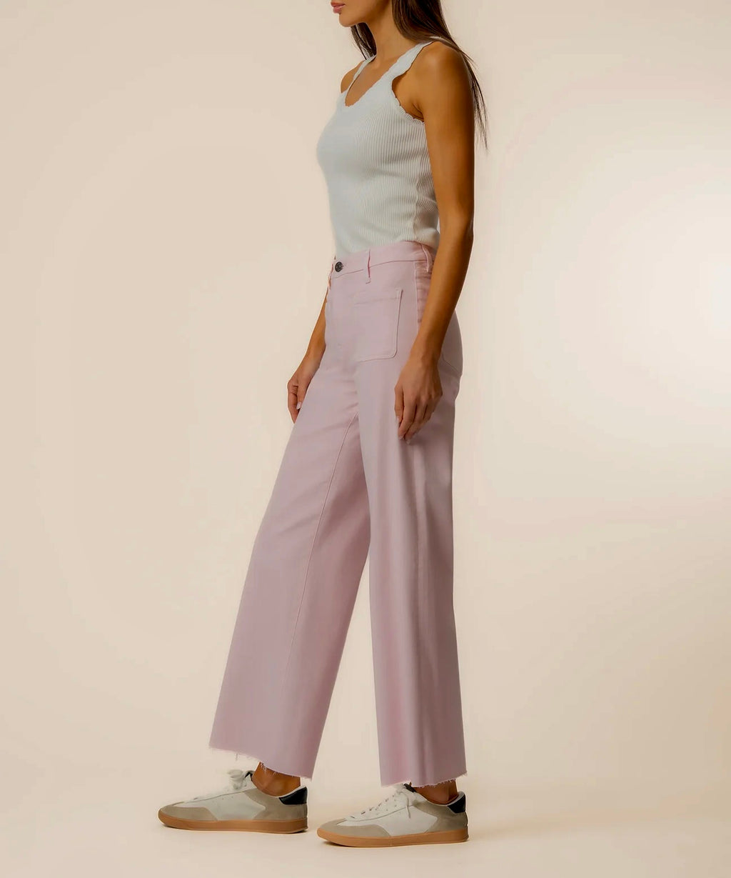 Kut Meg Wide Leg Denim- Princess Pink