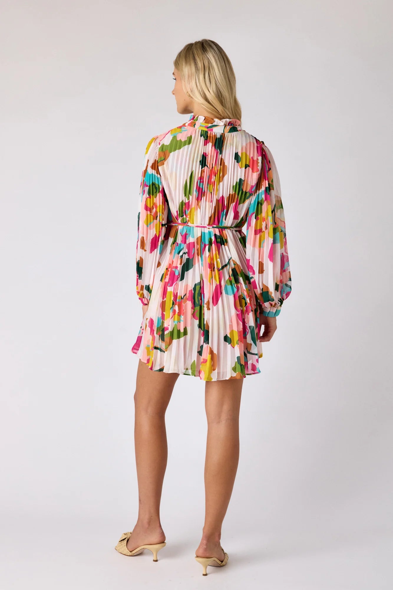 Crosby Heidi Dress- Botanic Blush