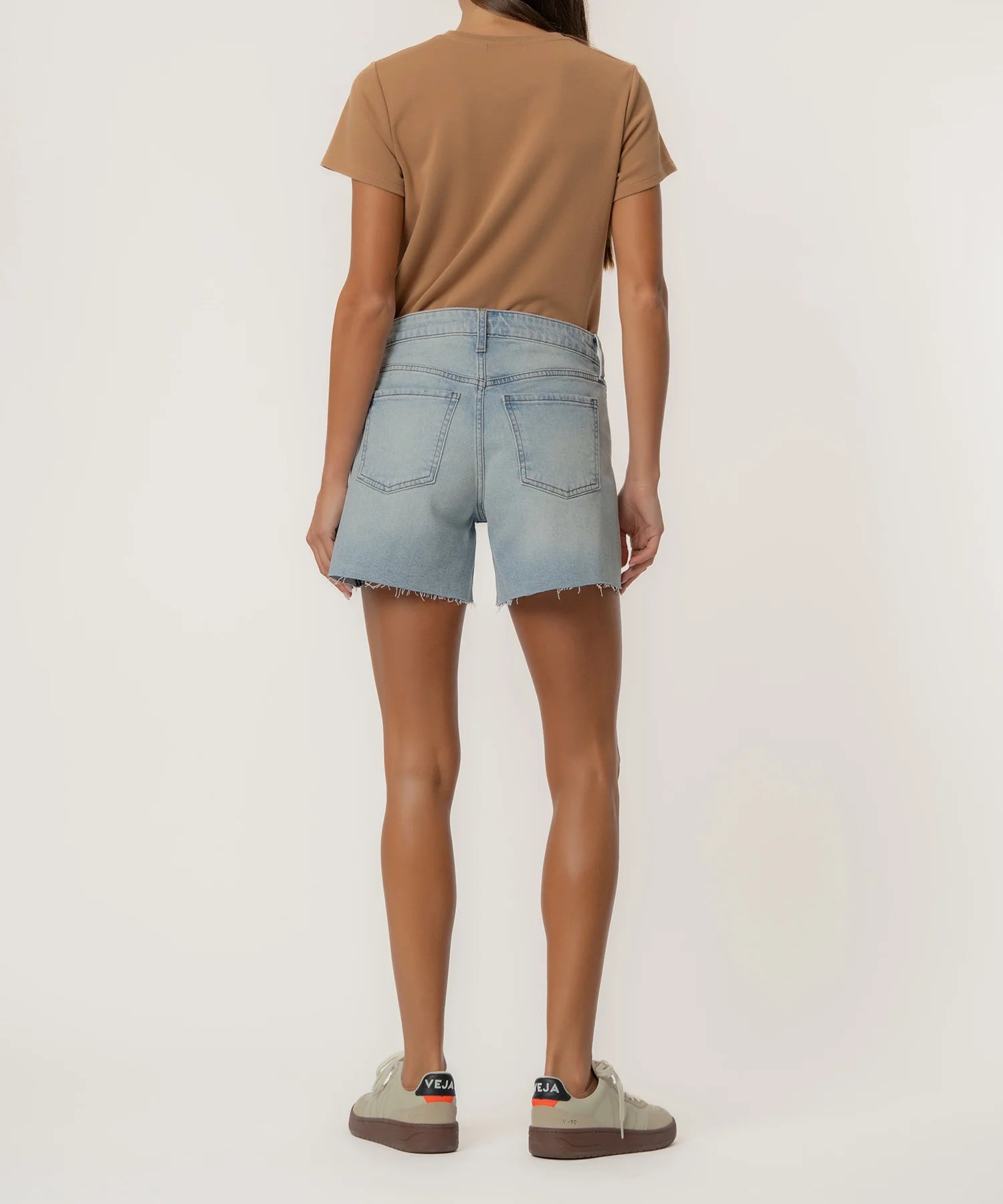 KUT Jane High Rise Short- Denim