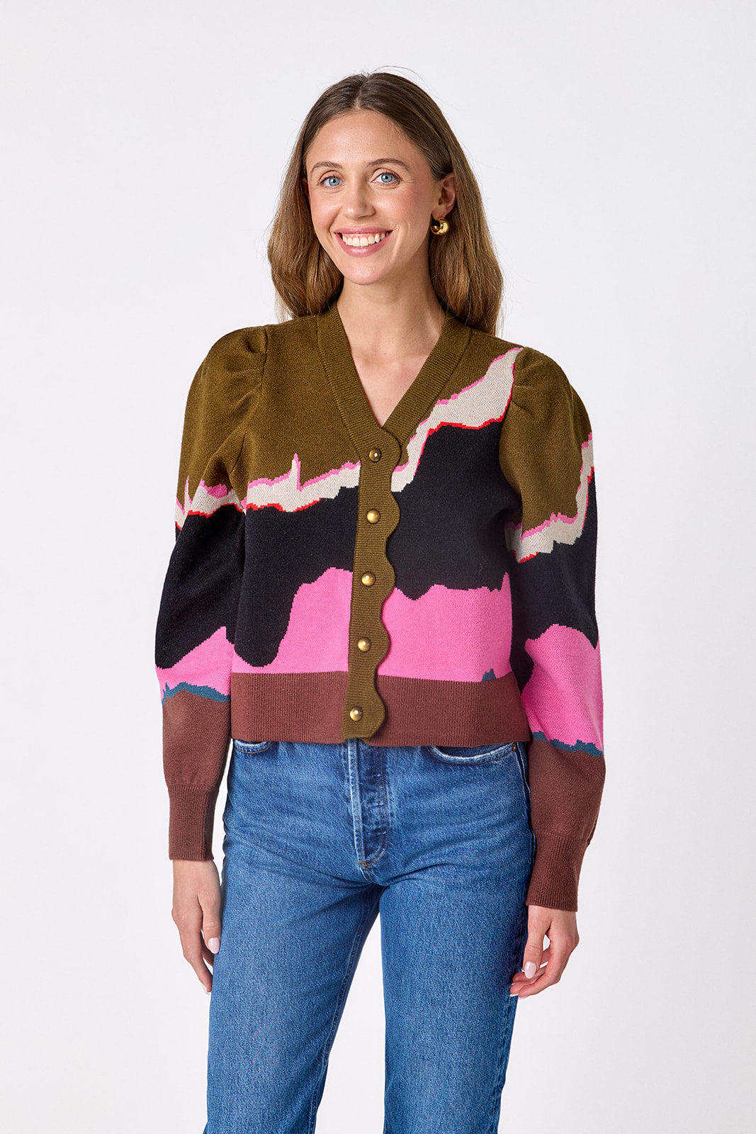 Crosby Jude Cardigan- Portoro