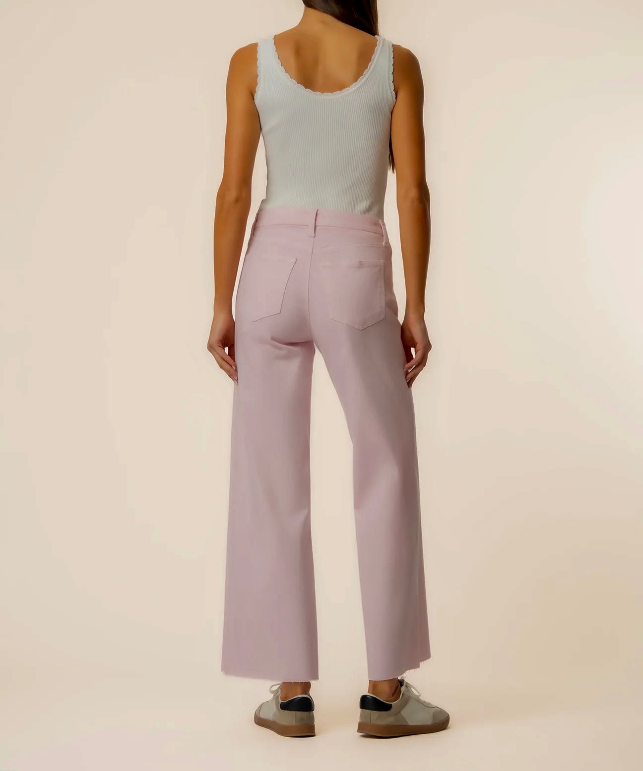 Kut Meg Wide Leg Denim- Princess Pink