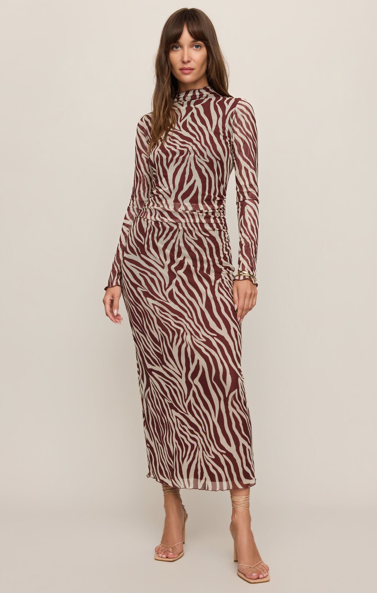 Z Supply Sevilla Mesh Midi- Zebra