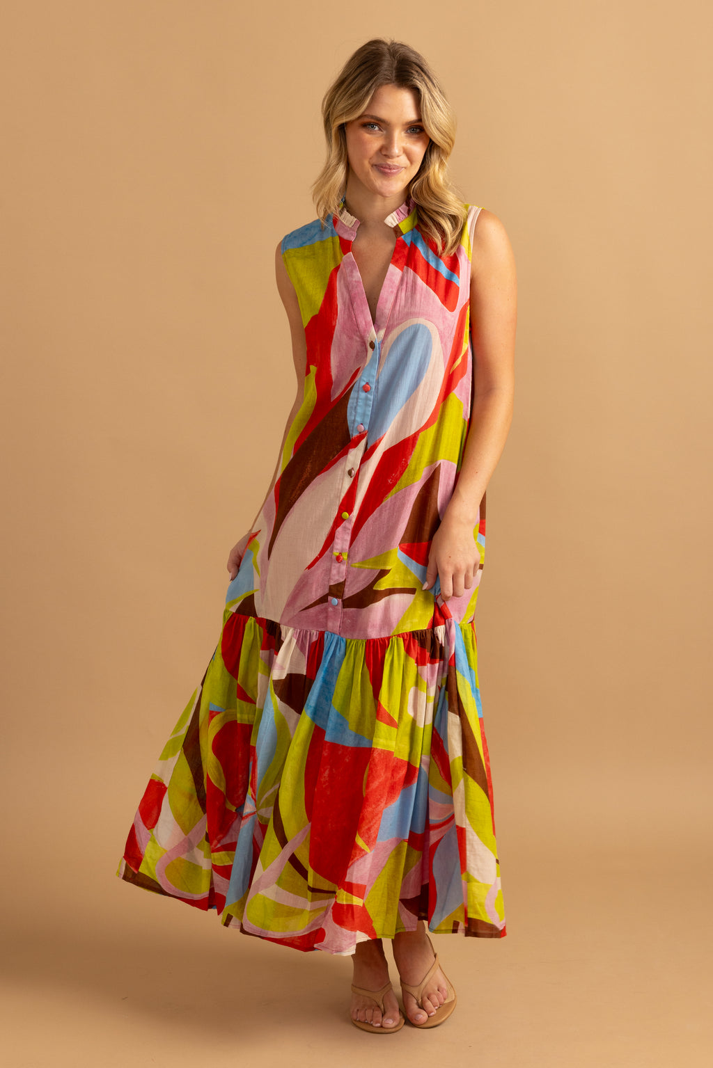 Double A Hillary Dress- Moderne