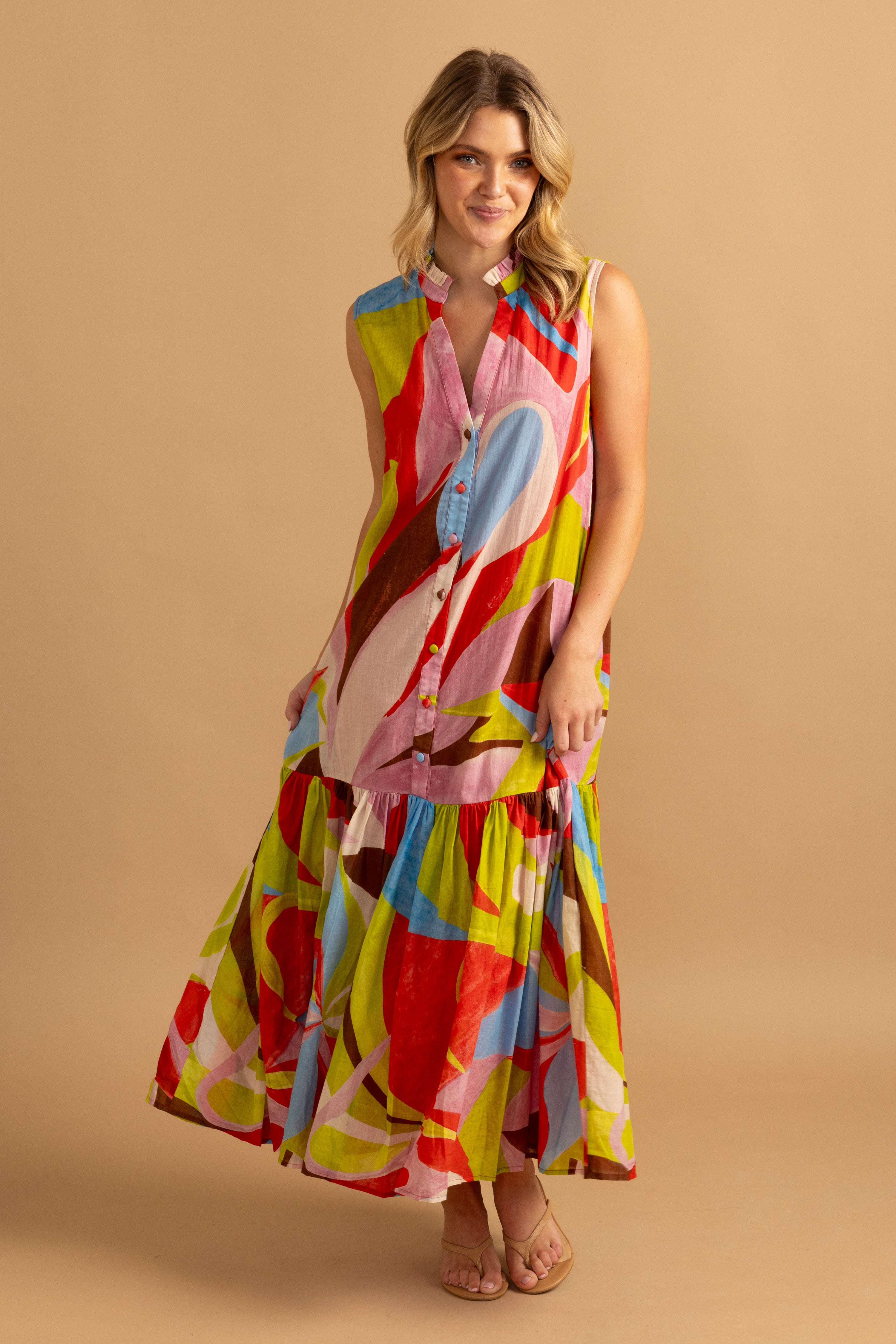 Double A Hillary Dress- Moderne