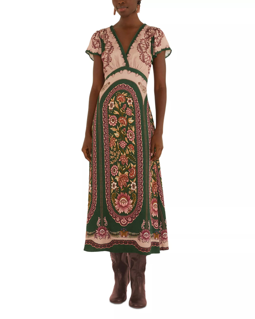 Farm Rio Daniela Maxi Dress