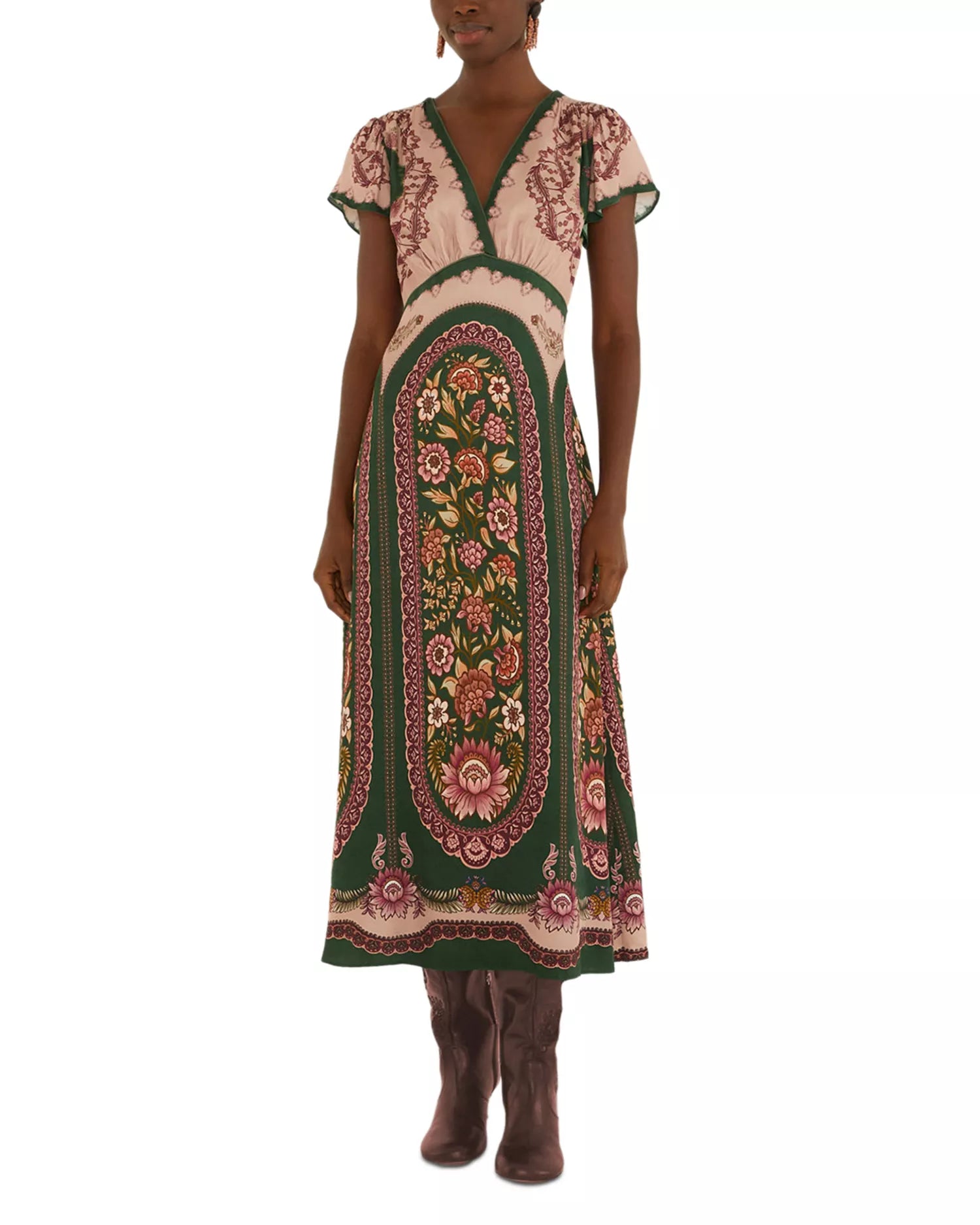 Farm Rio Daniela Maxi Dress