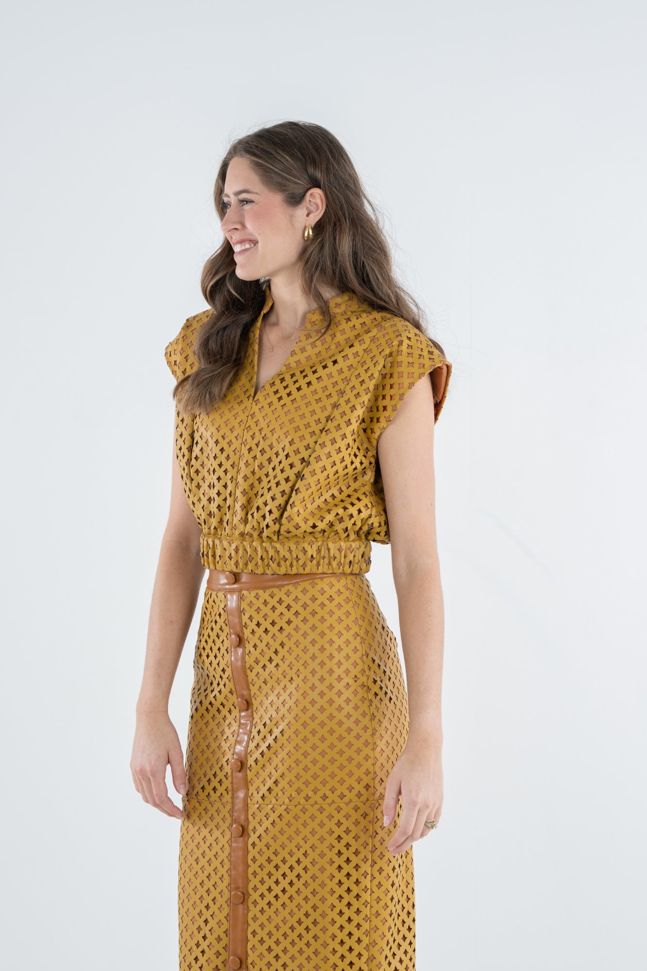 Emily McCarthy Evie Top- Florentine