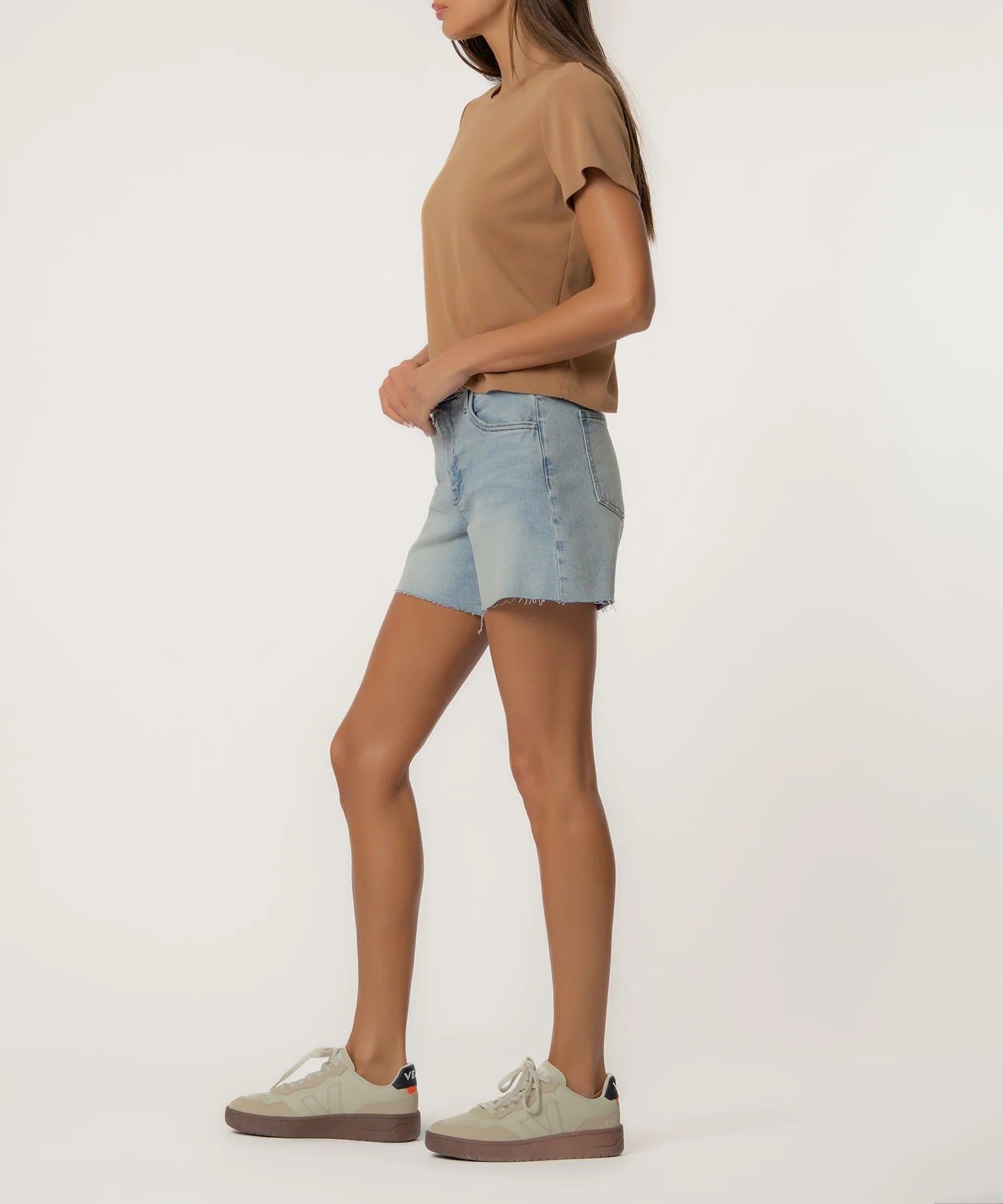 KUT Jane High Rise Short- Denim
