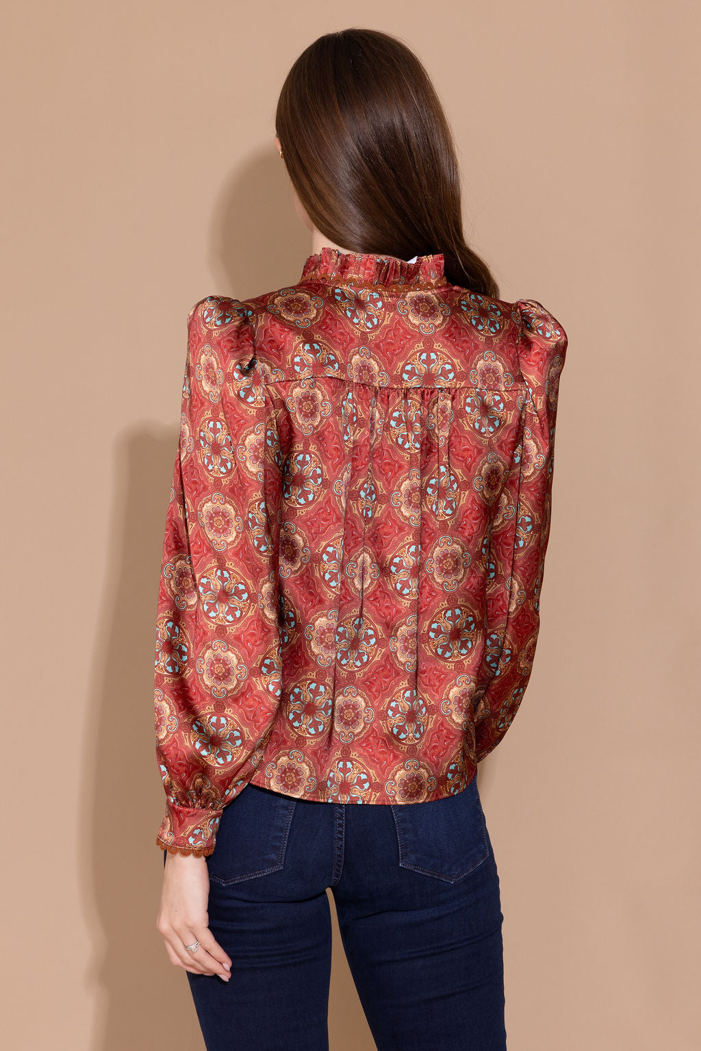 Alden Adair Oliver Top- Desert Jewel