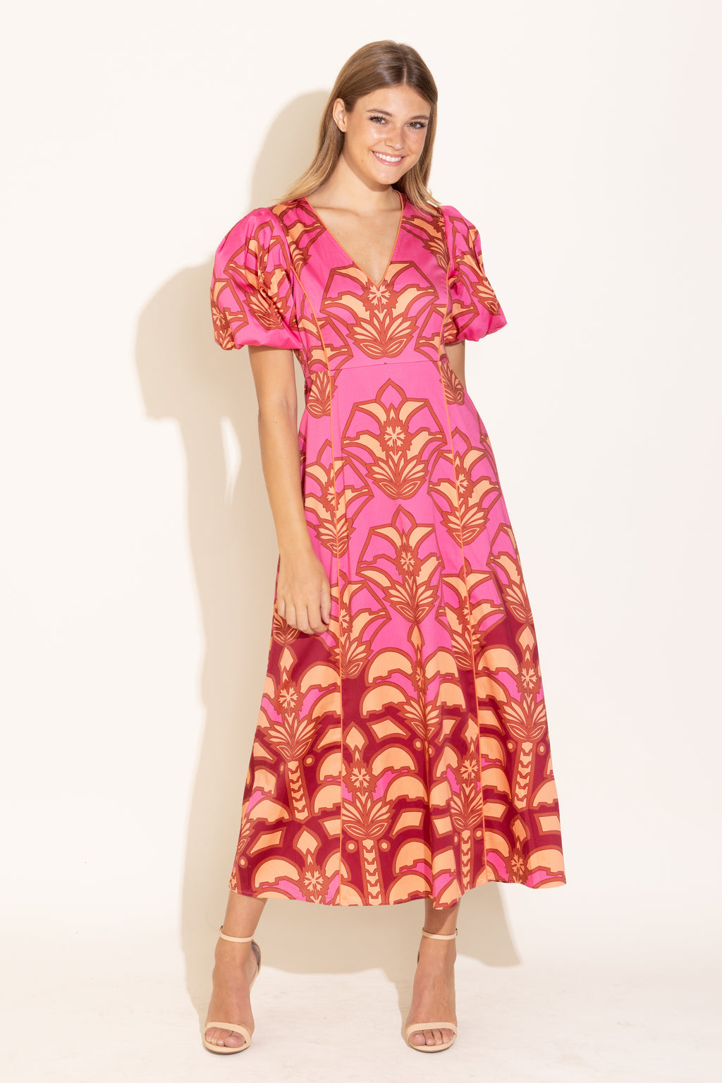 Alden Adair Jillian Dress- Desert Rose