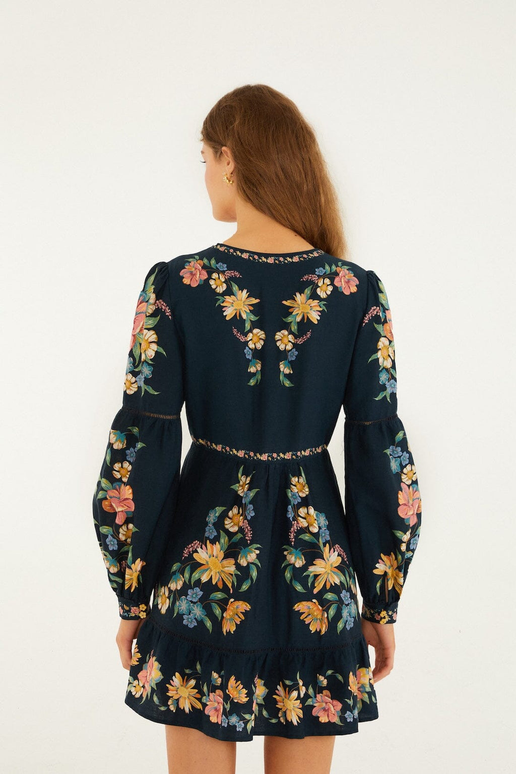 Farm Rio Maira Floral Dress