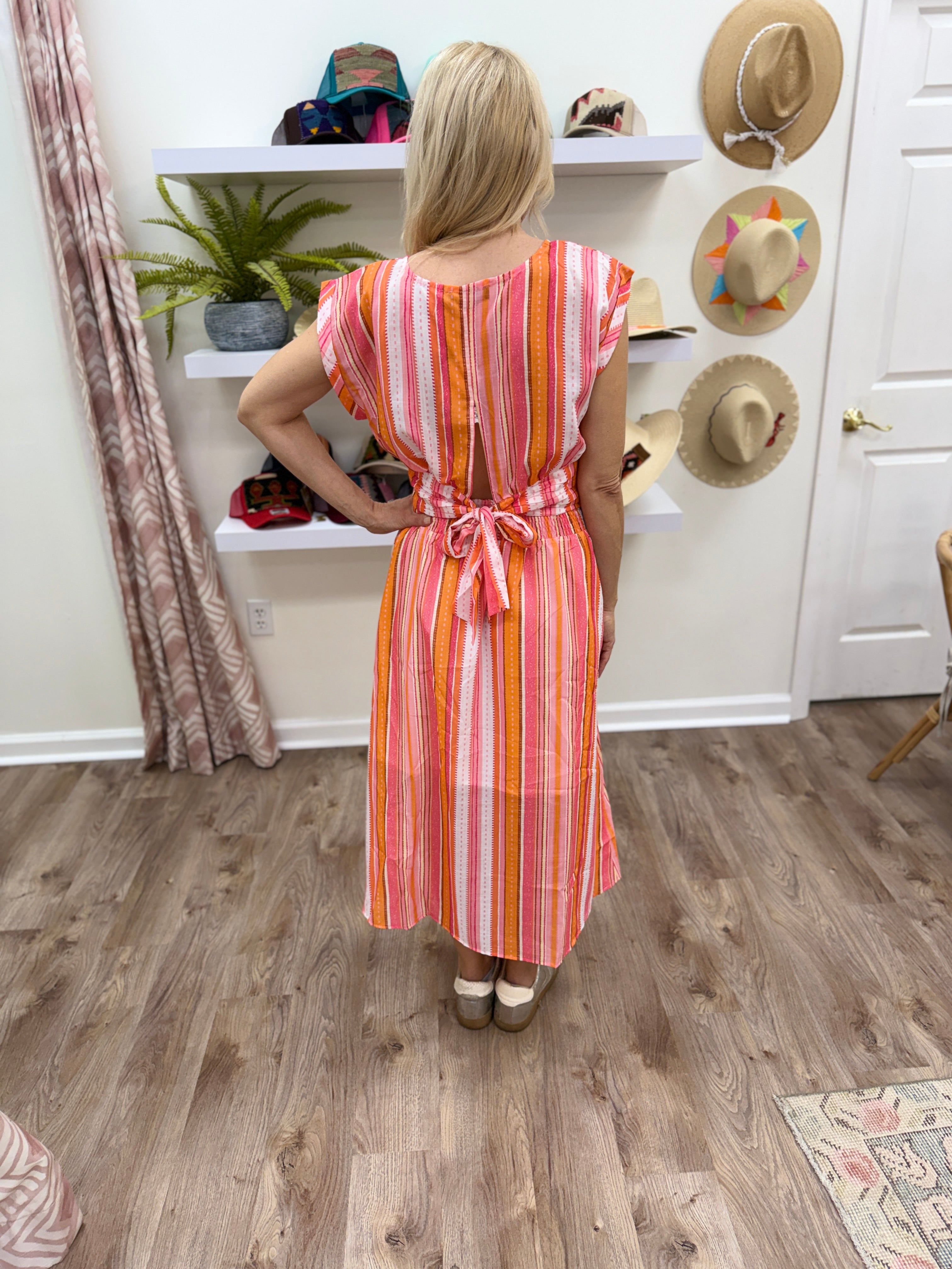 Meet Me in Santorini Sirocco Stripe Set