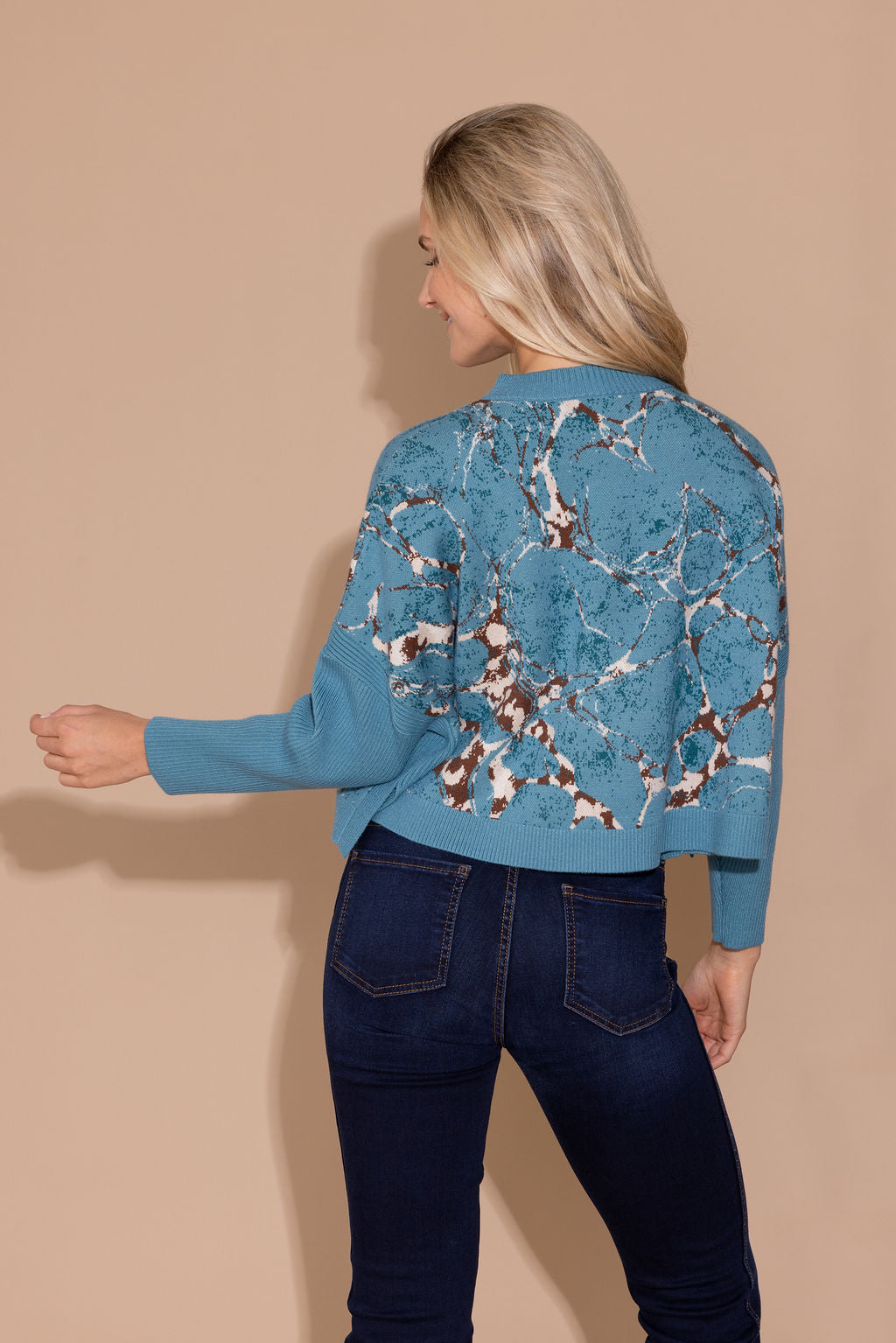 Alden Adair Leona Sweater- Riverstone