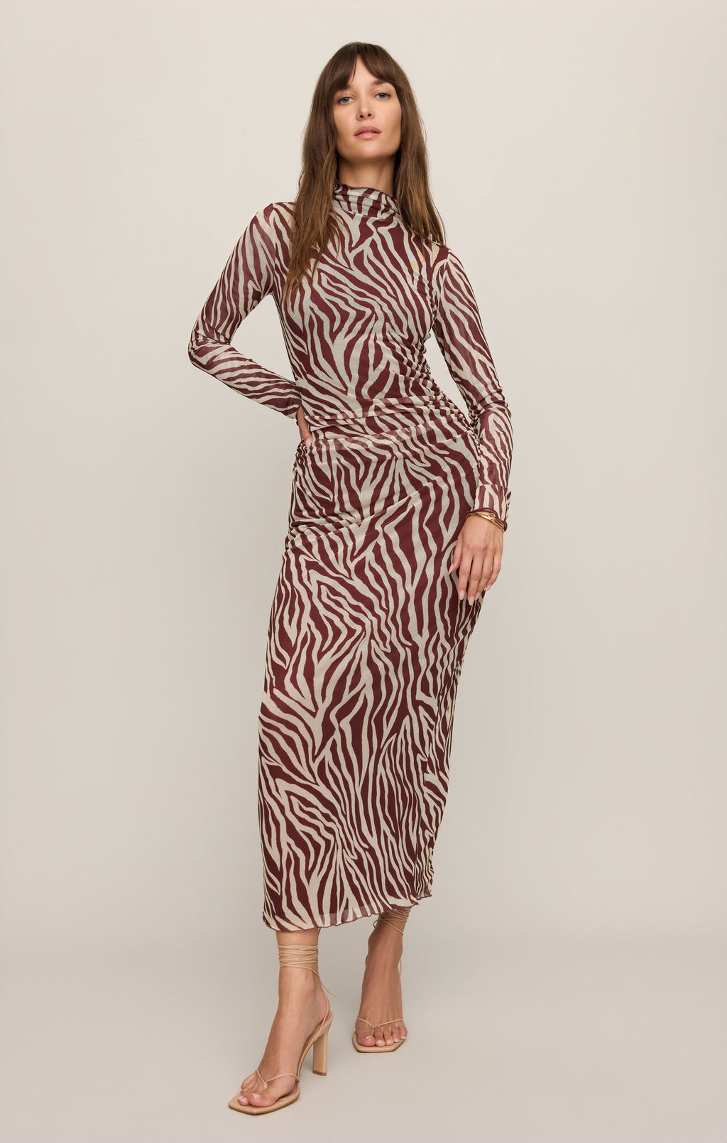Z Supply Sevilla Mesh Midi- Zebra