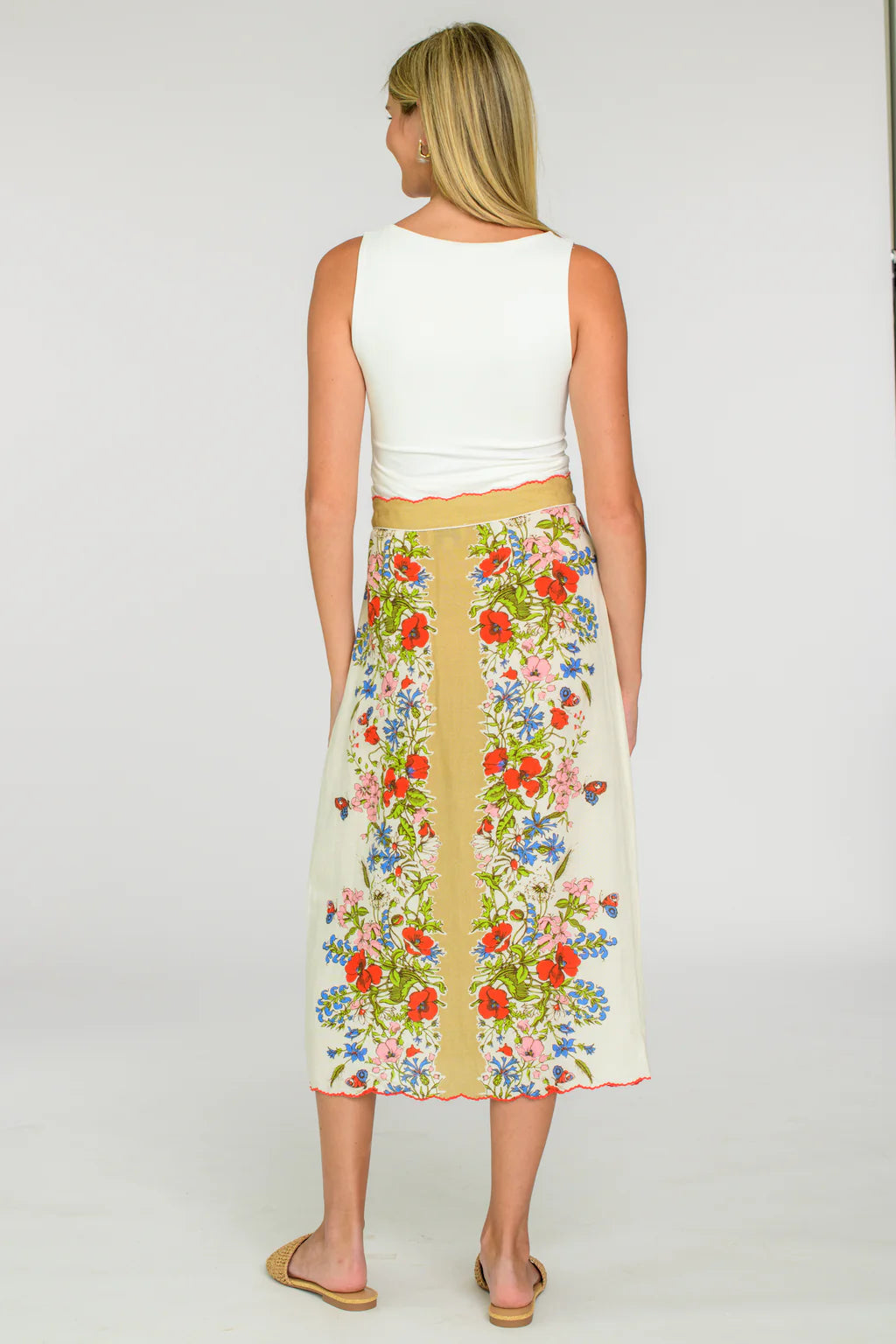Elizabeth James Frannie Skirt- Butterfly Garden