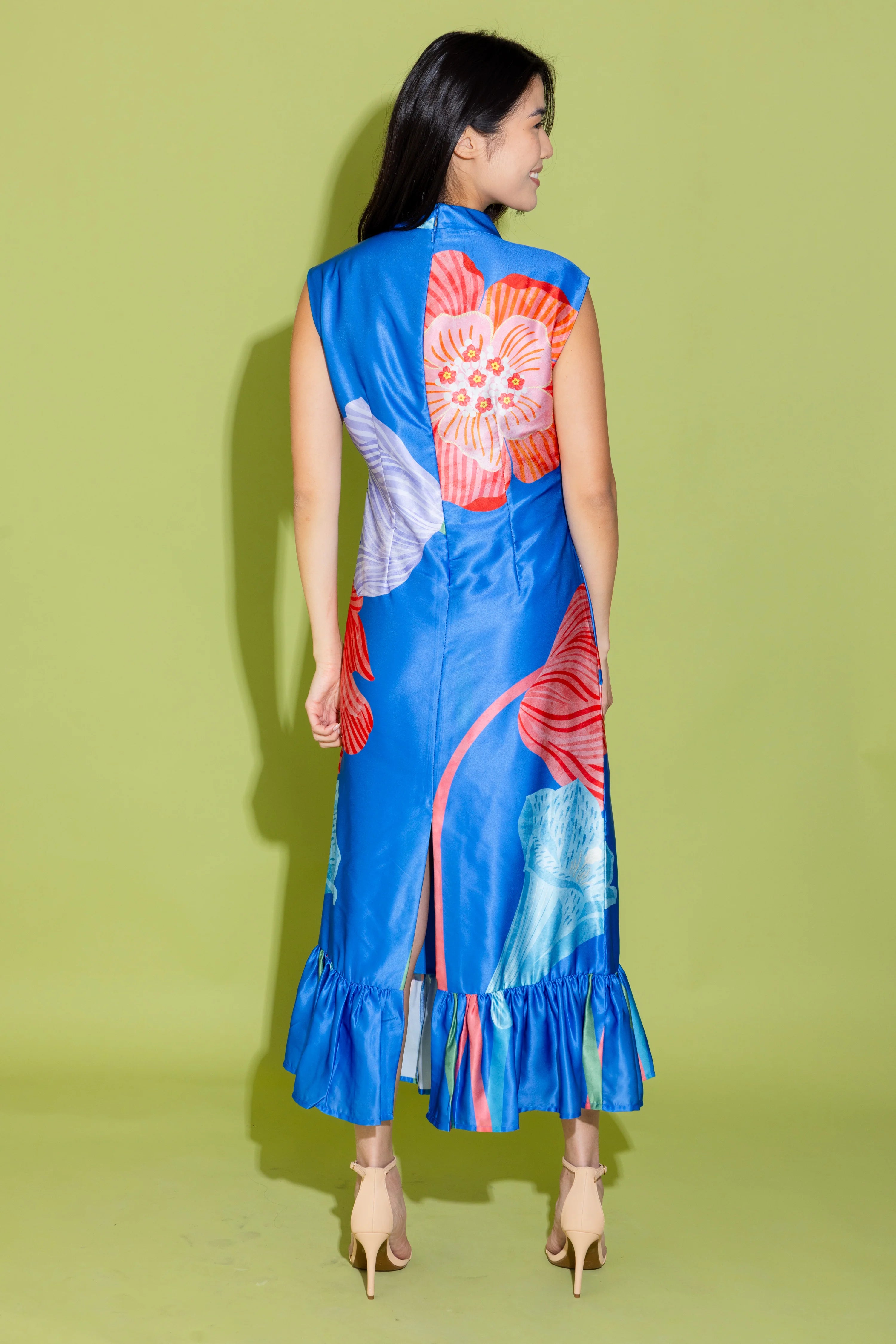 Alden Adair Estelle Midi Royal Fluor