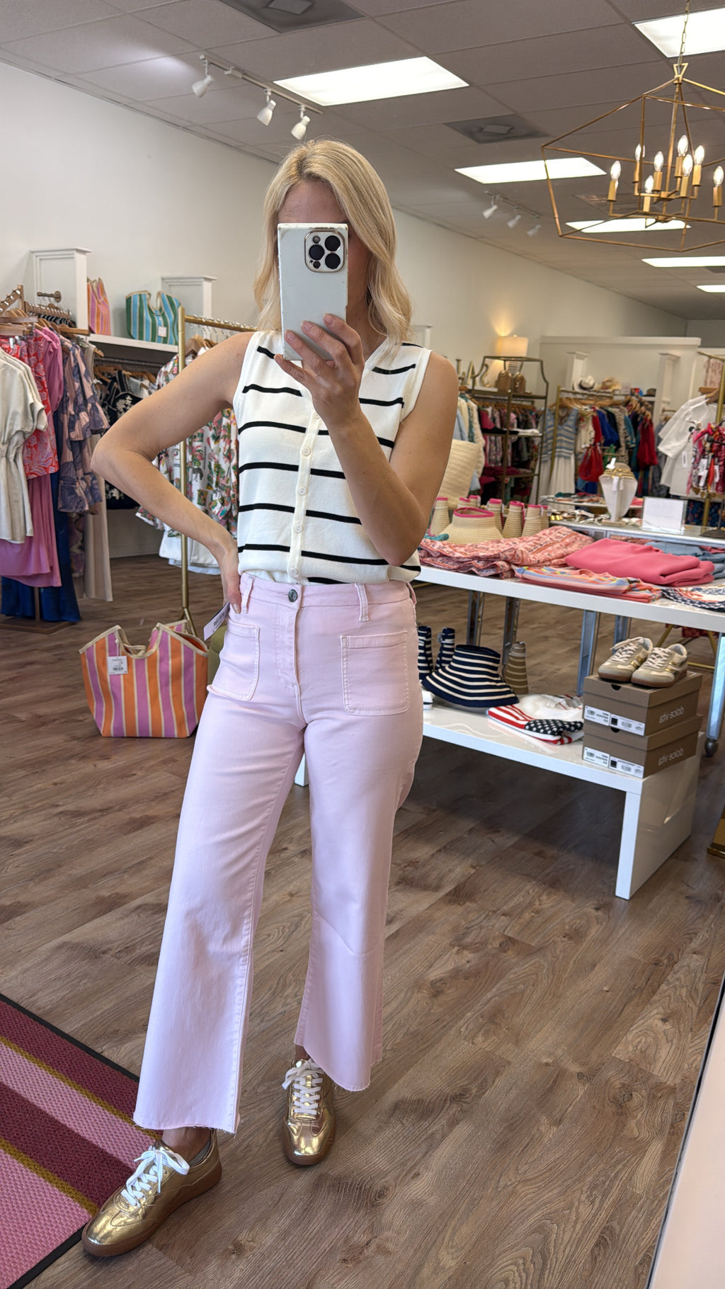 Kut Meg Wide Leg Denim- Princess Pink