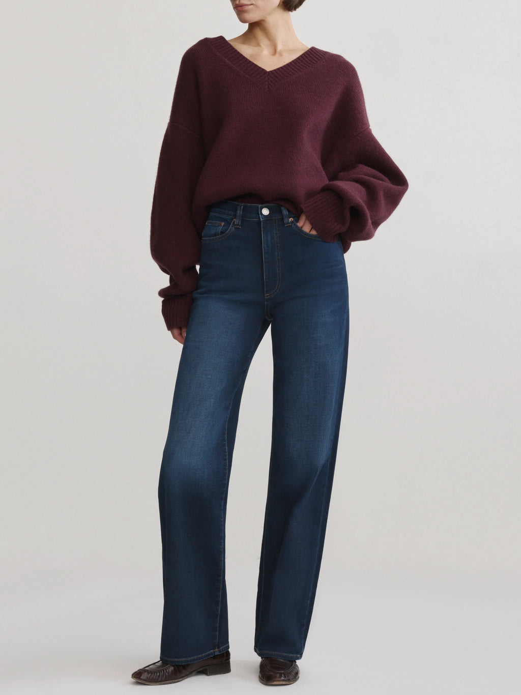 DL Karmine Wide Leg Straight- Newport