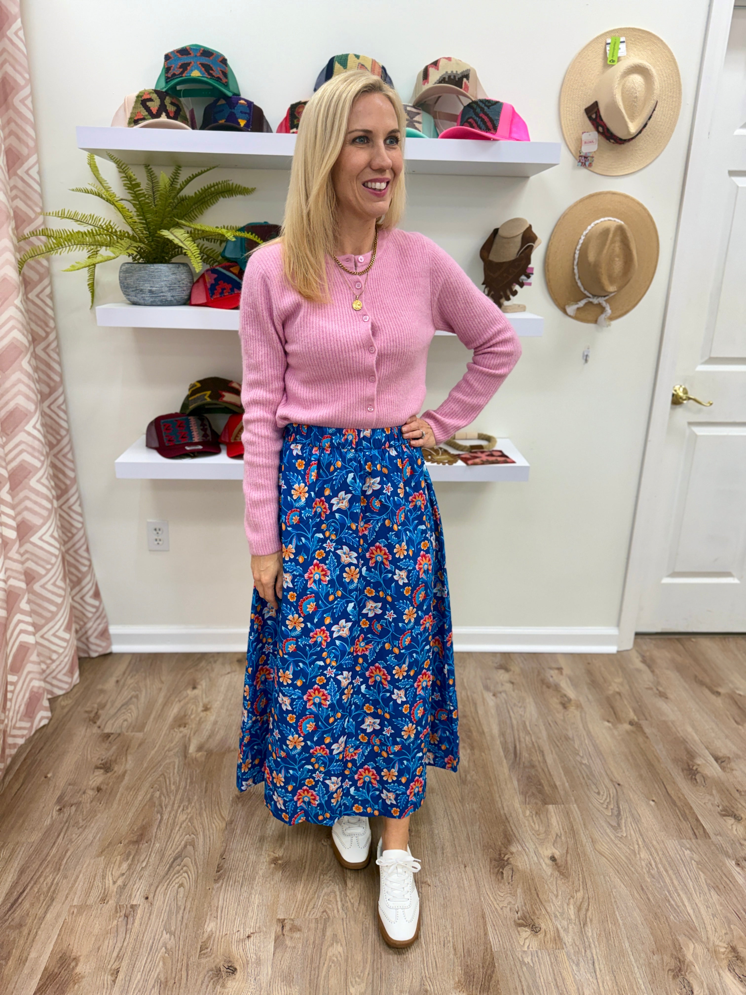 Double A Marisol Skirt- Midnight Ivy