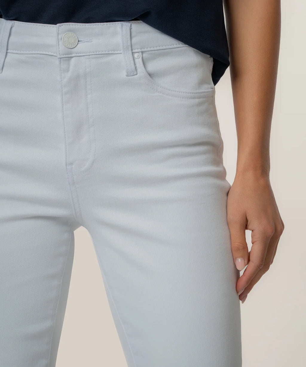 KUT Kelsey Ankle Flare- Optic Wht