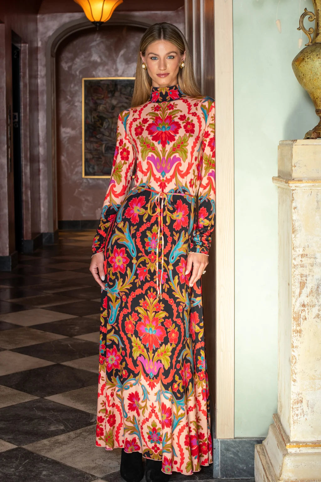 Elizabeth James Stevie Dress- Tapestry