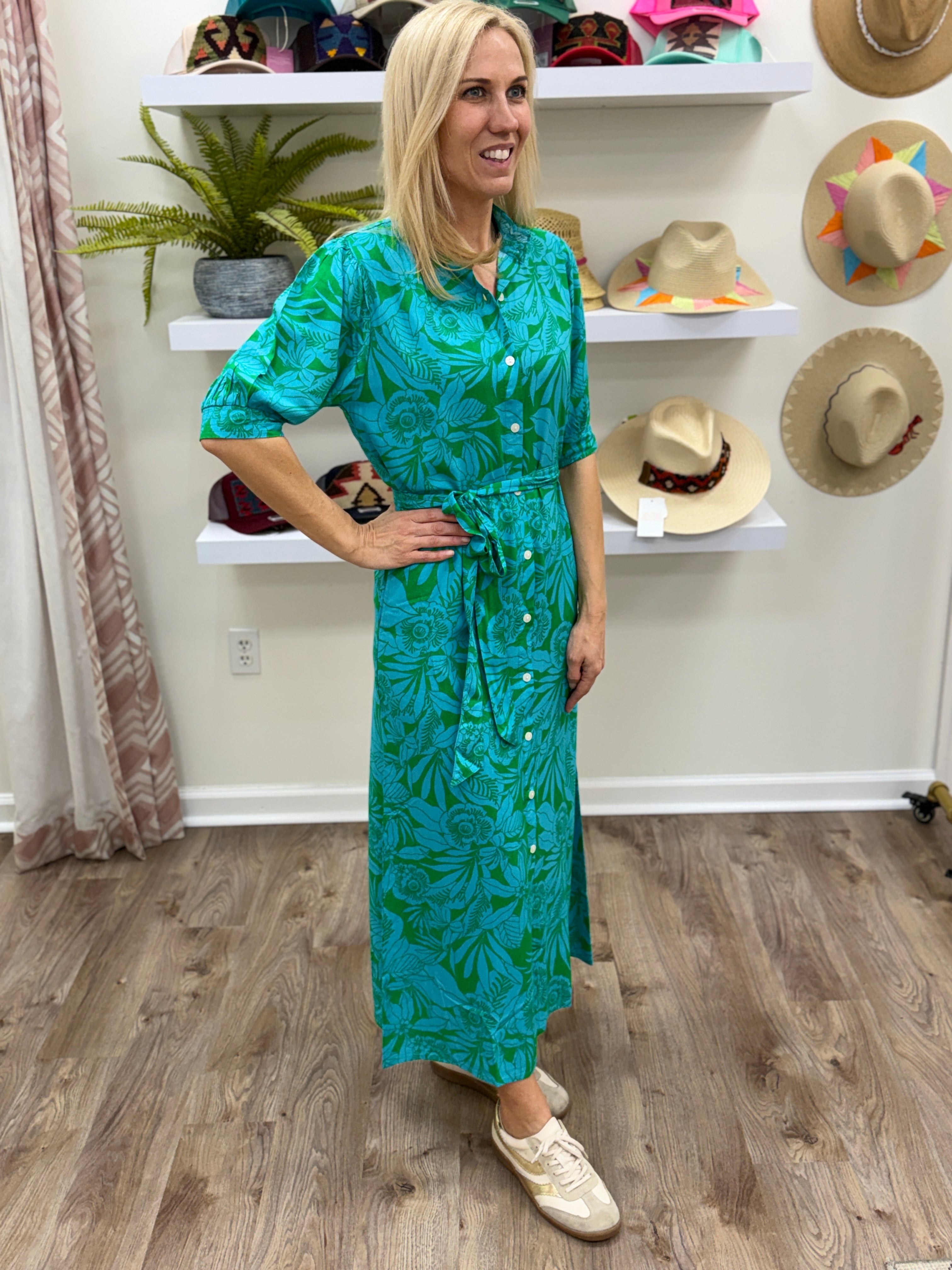 La Mer Luxe Dani Maxi Dress Multi