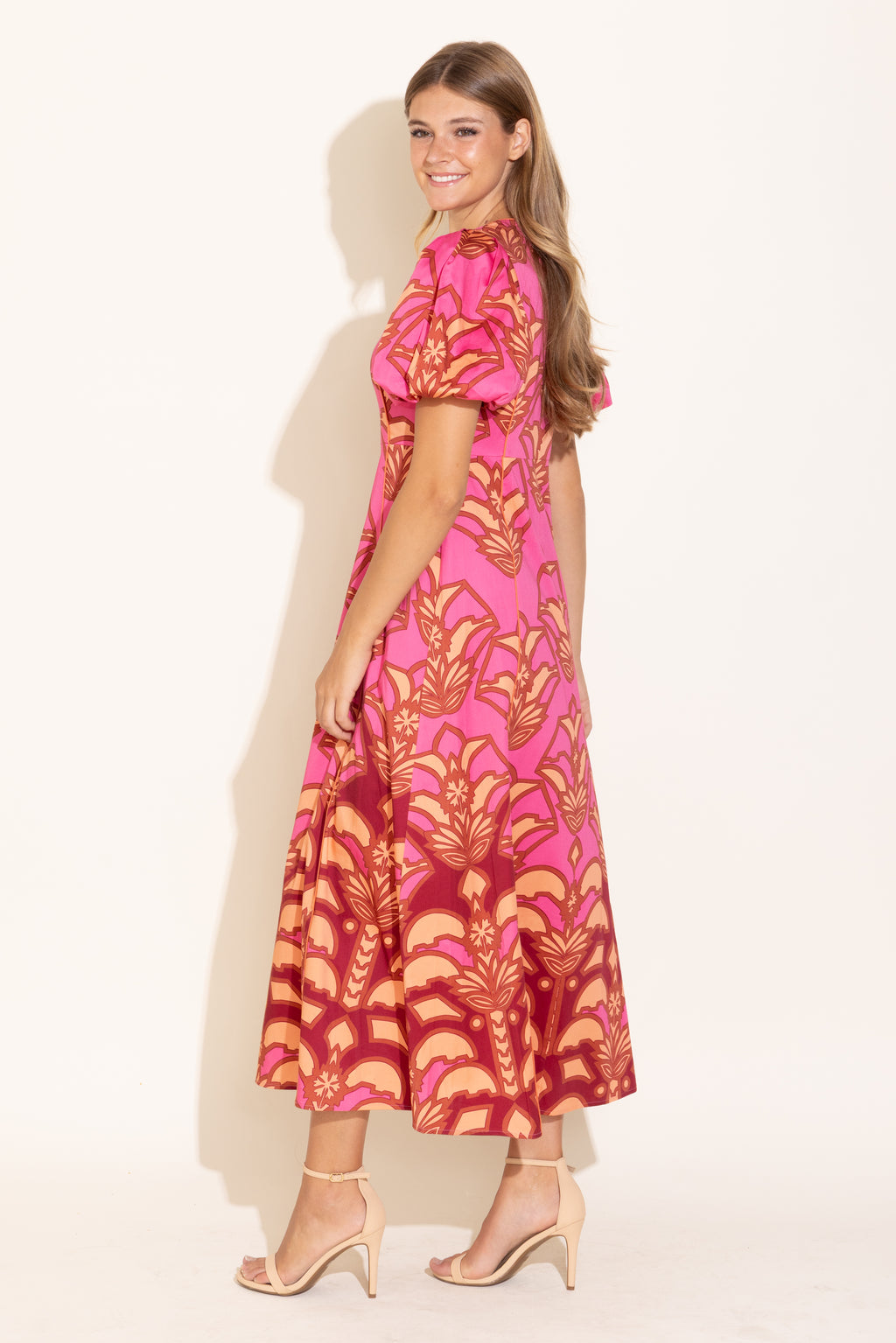Alden Adair Jillian Dress- Desert Rose