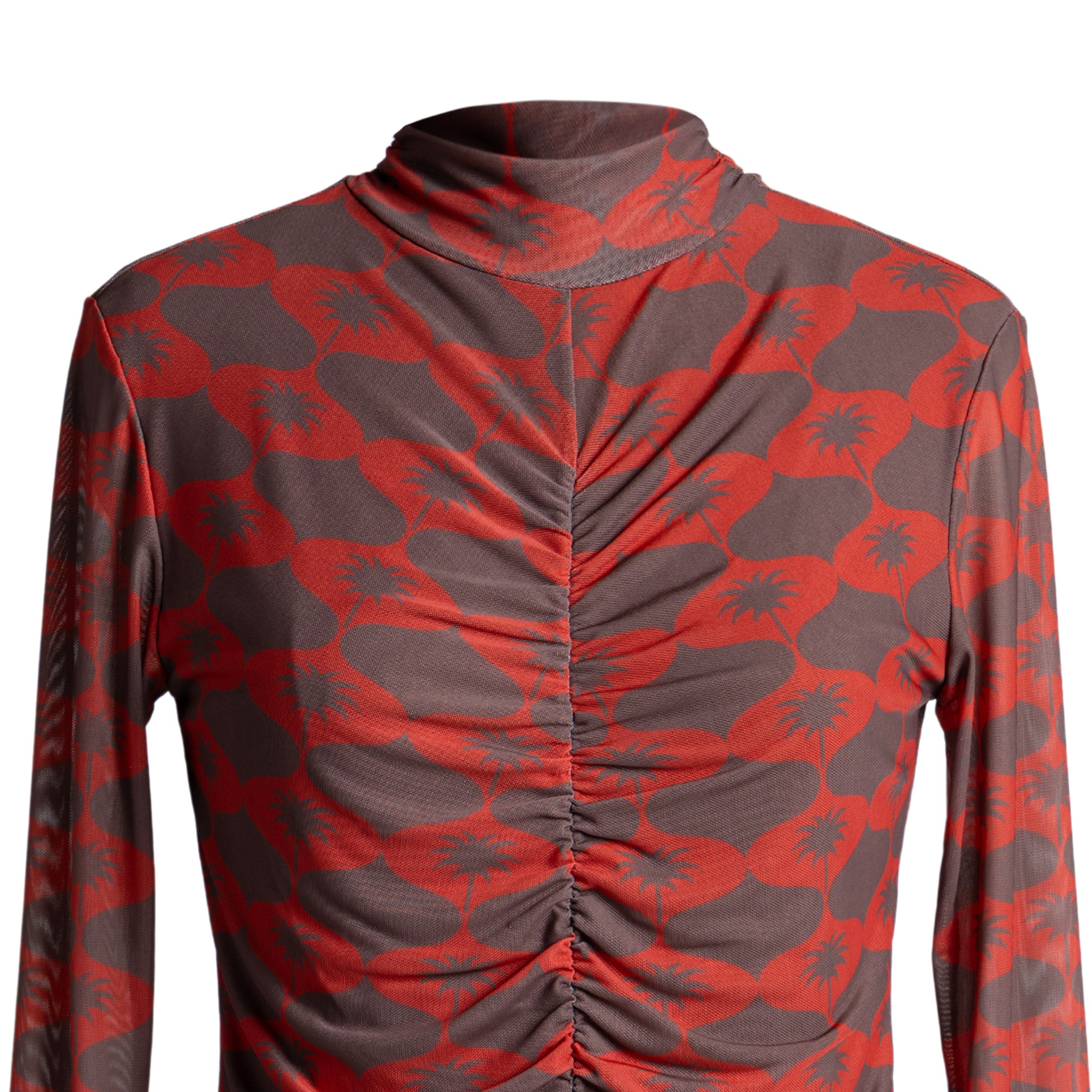 Emily Lovelock Iris Mesh Top