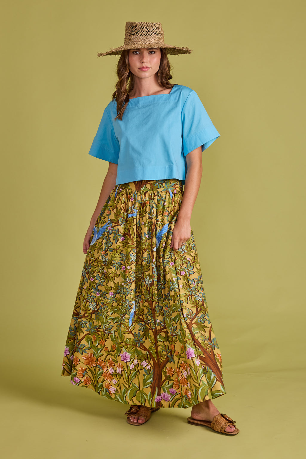 Double A Maeve Skirt Foret