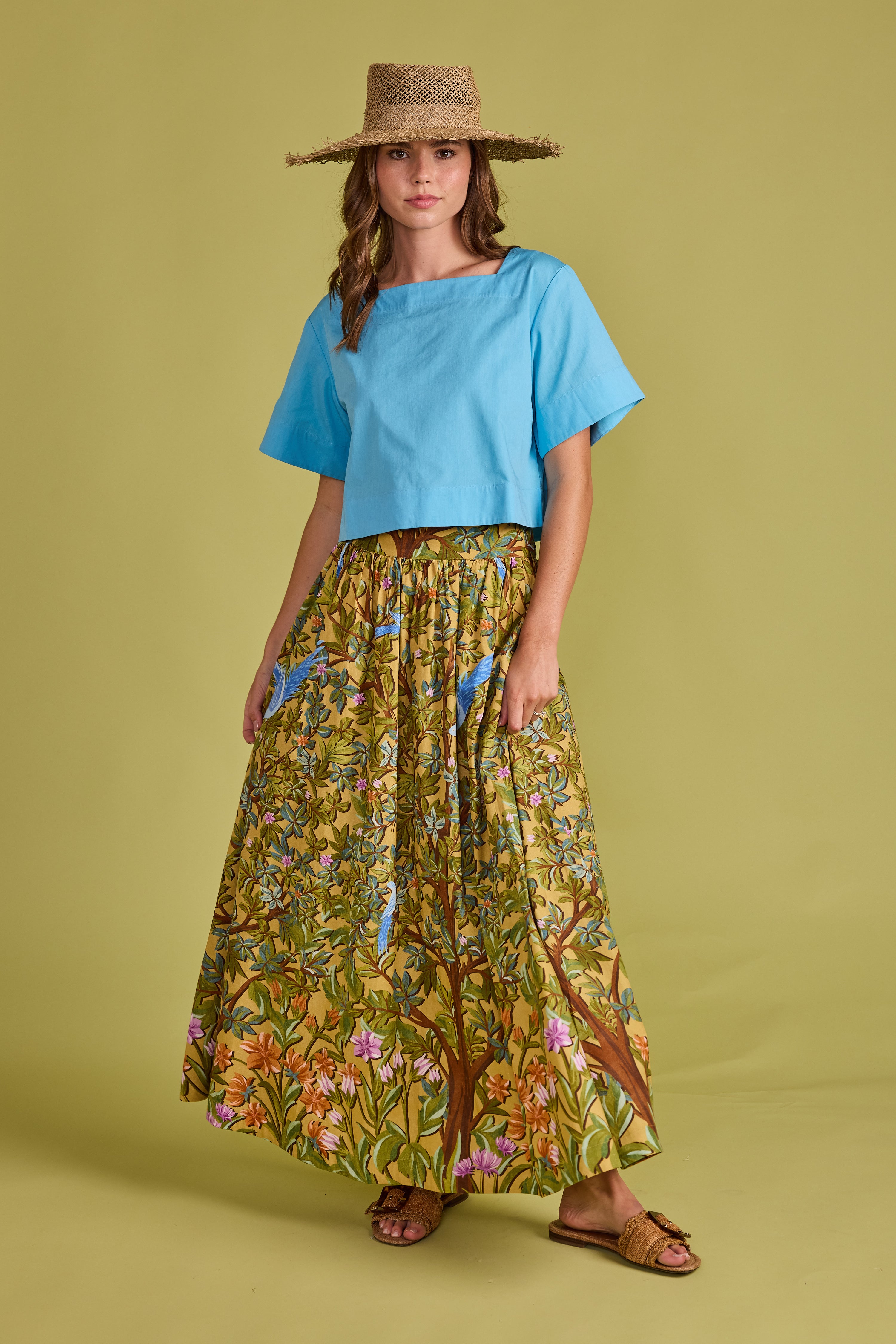 Double A Maeve Skirt Foret