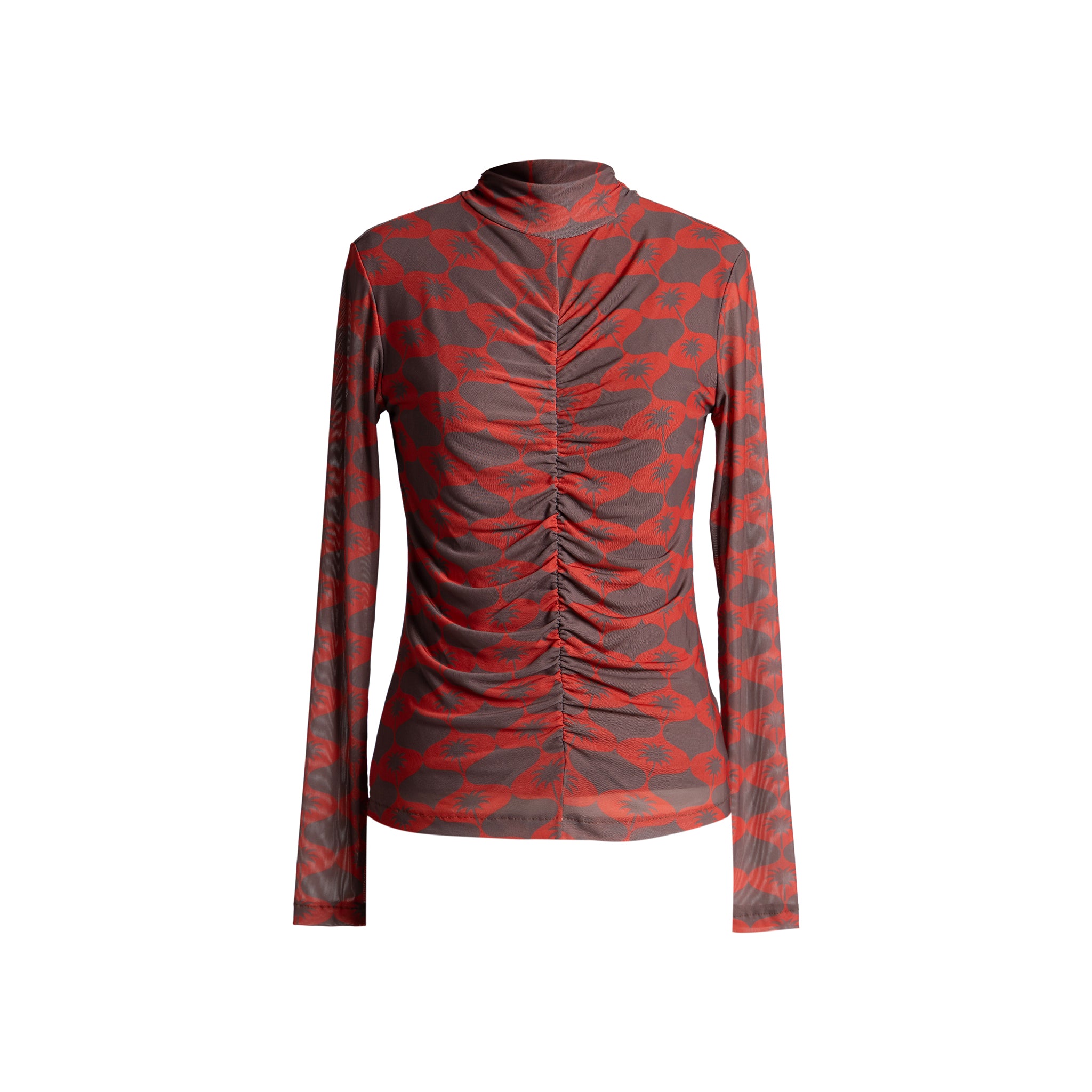 Emily Lovelock Iris Mesh Top