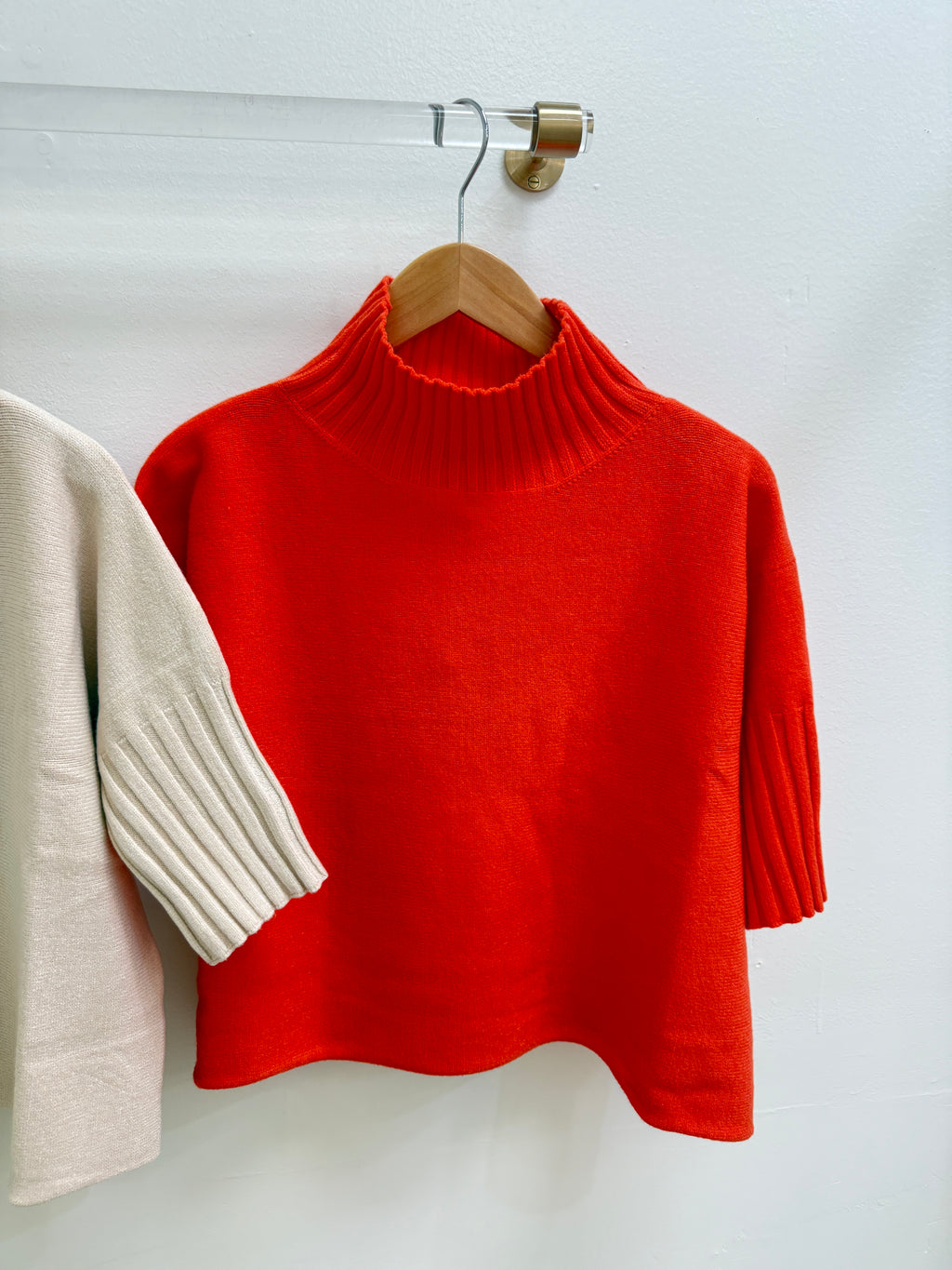 Rain & Rose Mockneck Sweater