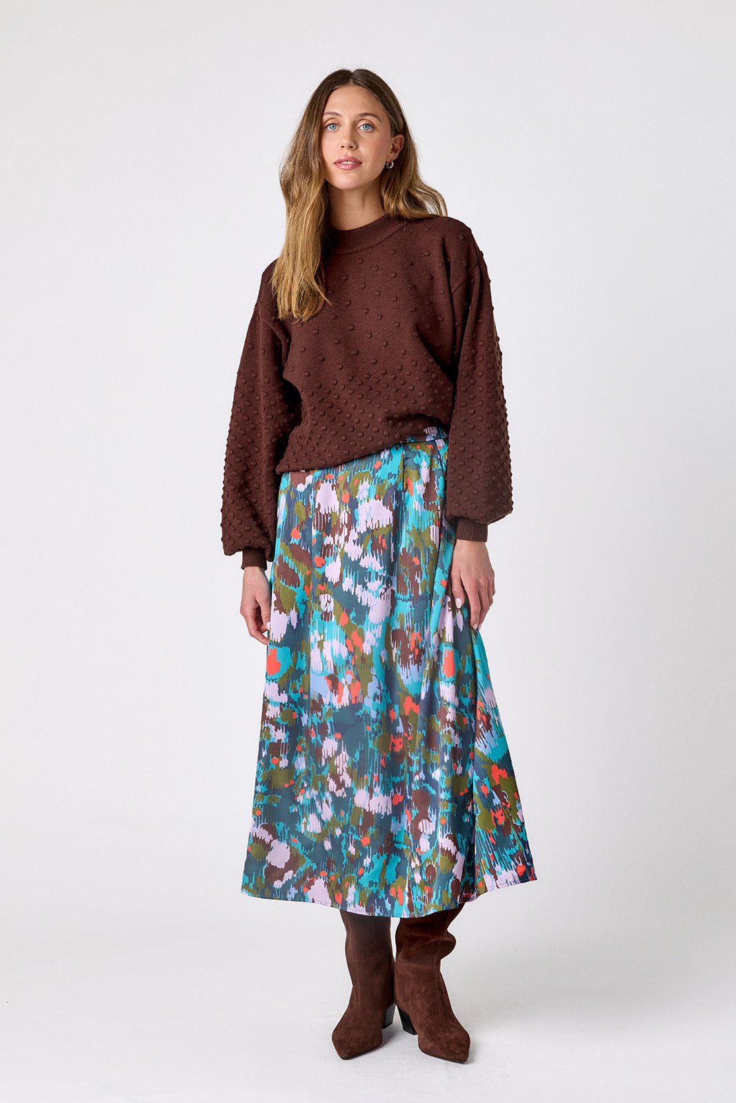 Crosby Selene Skirt- Florentine Marble