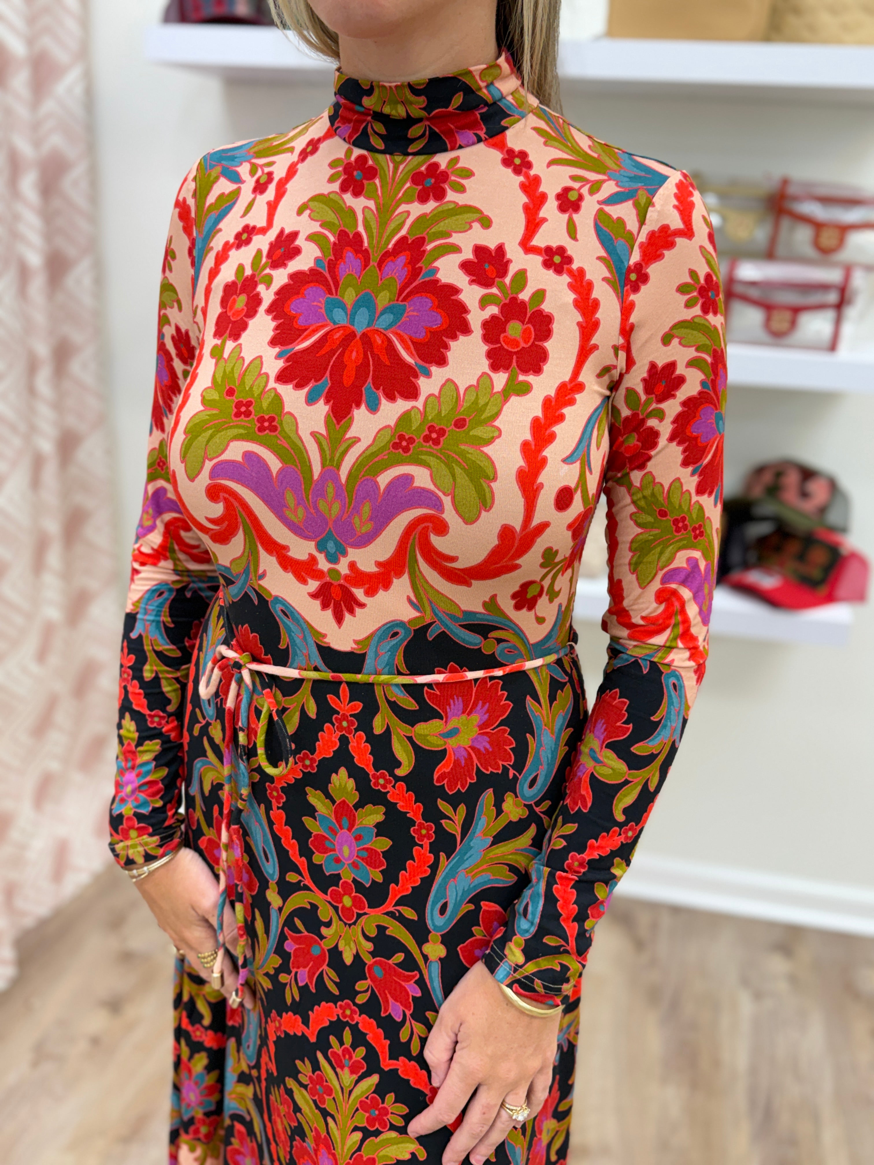 Elizabeth James Stevie Dress- Tapestry