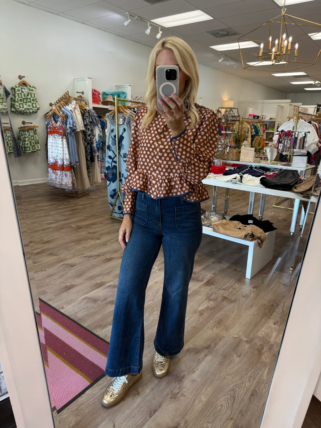 KUT Meg w/ Patch Pockets- Cheerfully