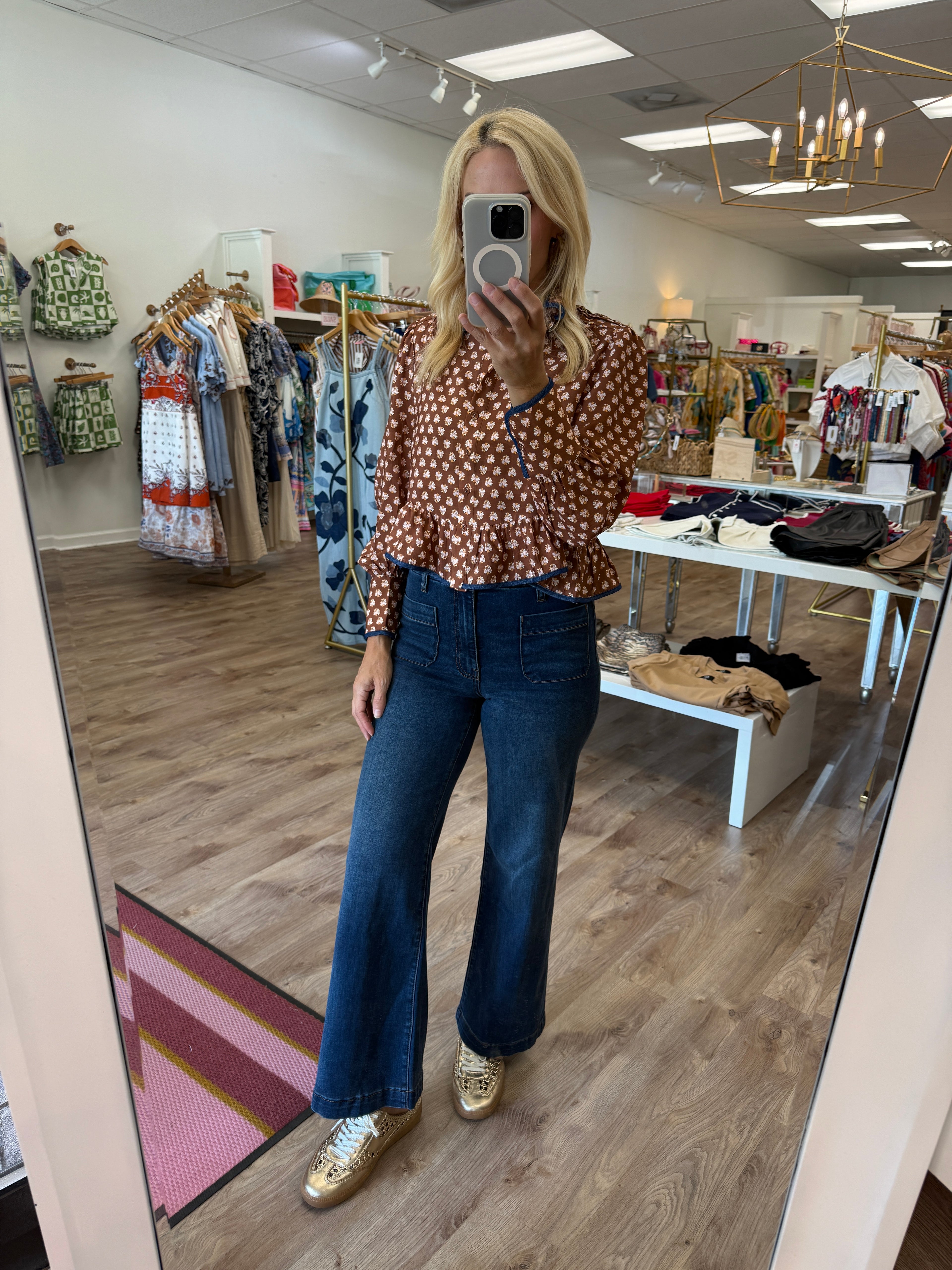 KUT Meg w/ Patch Pockets- Cheerfully