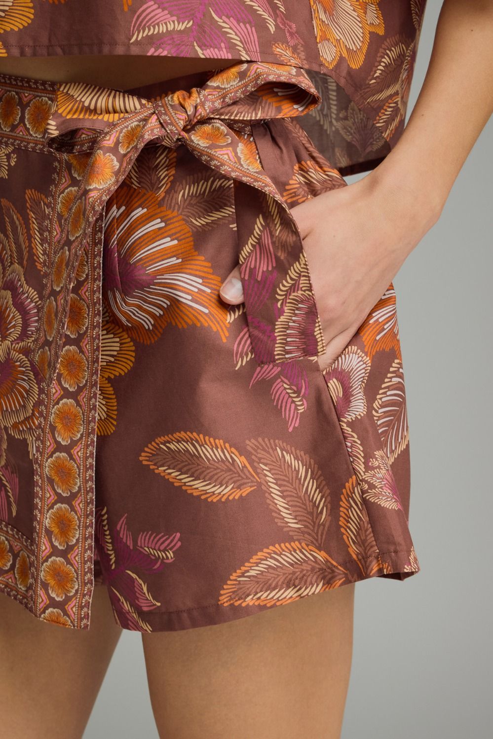 ETO Skort/ Top Set- Terracotta