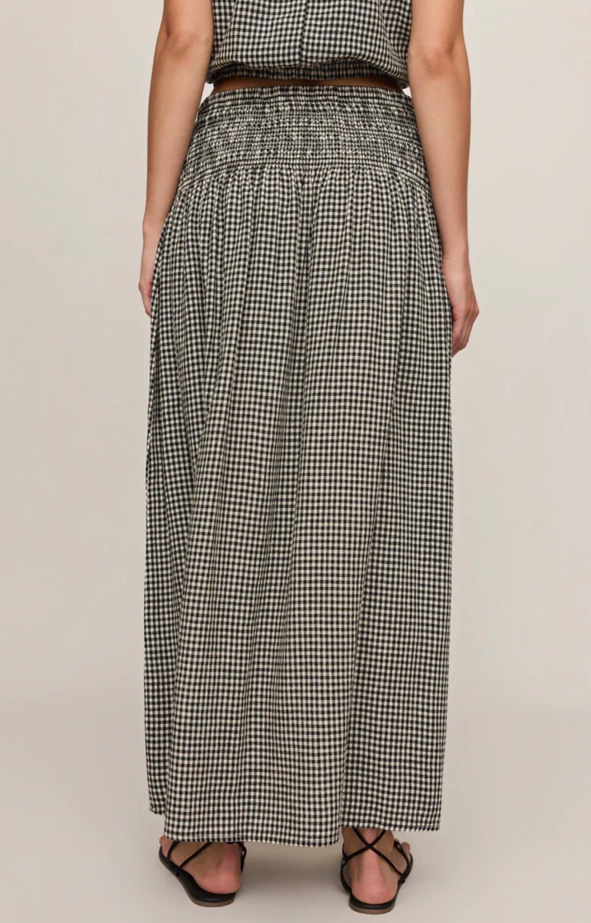 Z Supply Brooke Gingham Skirt