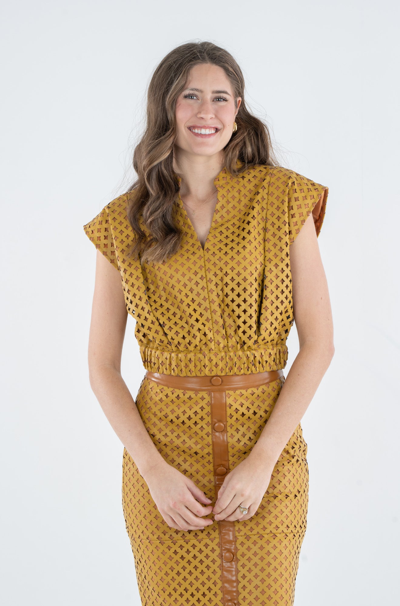 Emily McCarthy Evie Top- Florentine