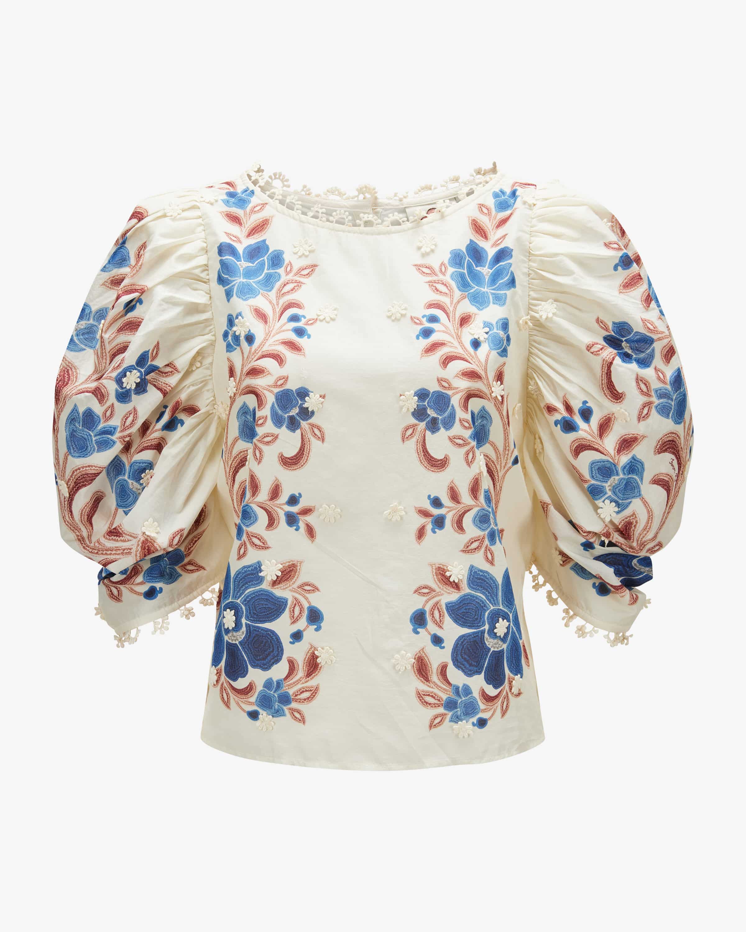 Farm Rio Renata Floral Blouse