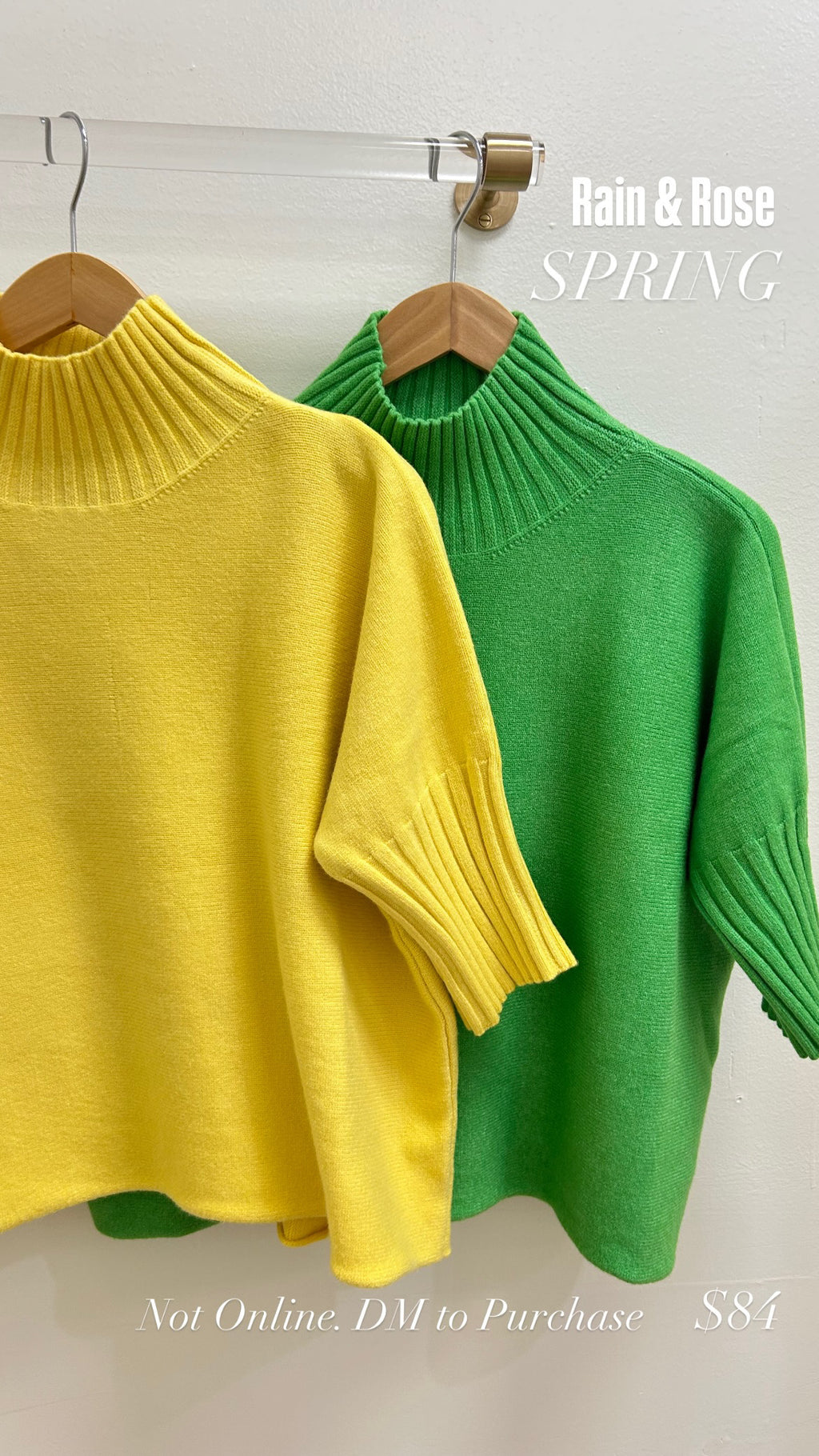 Rain & Rose Swing Sweater