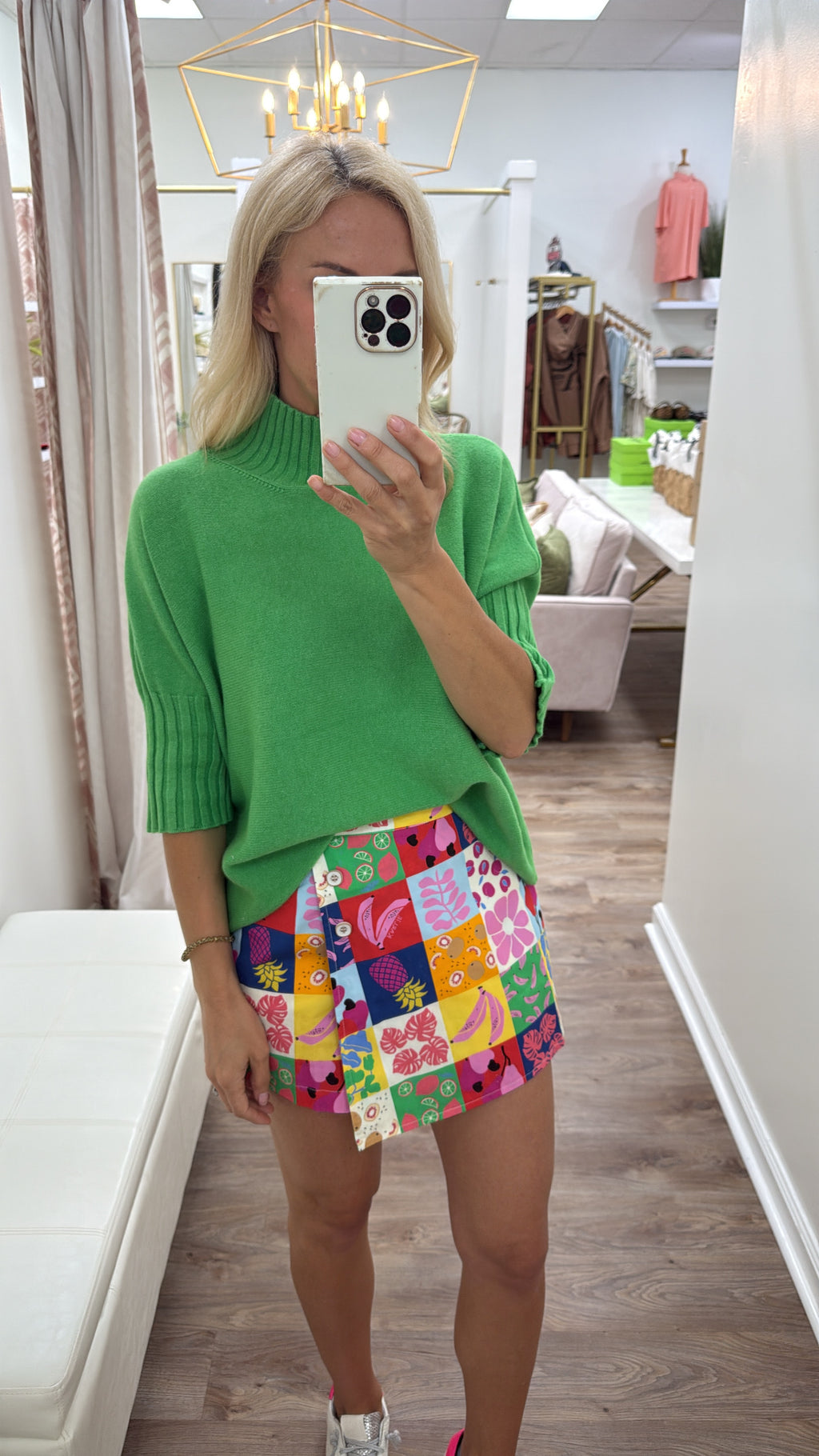 Rain & Rose Swing Sweater