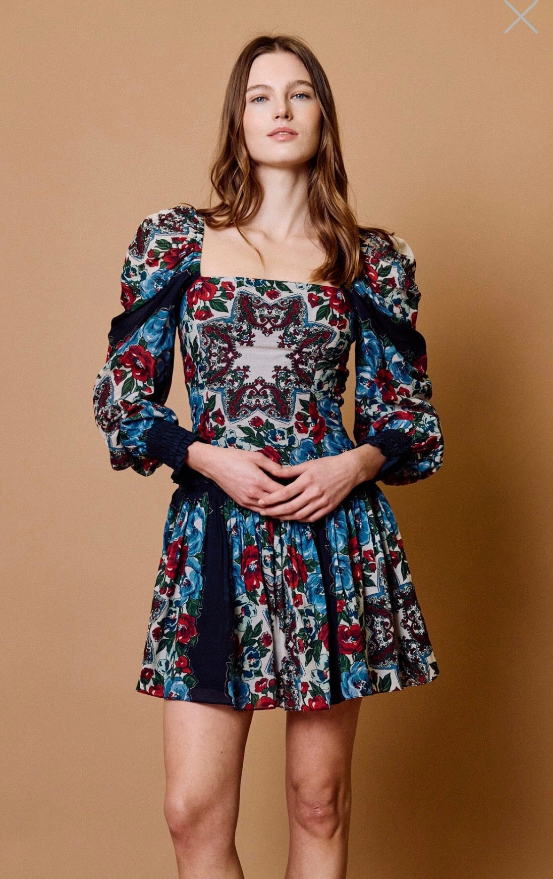 Cleobella Emilia Mini Dress- Soir Print