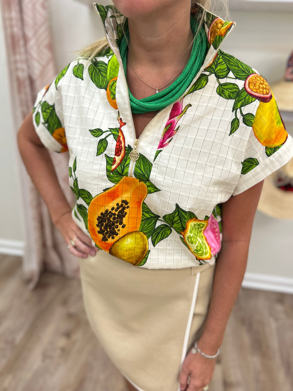 Emily McCarthy Poppy Pullover- Trellis