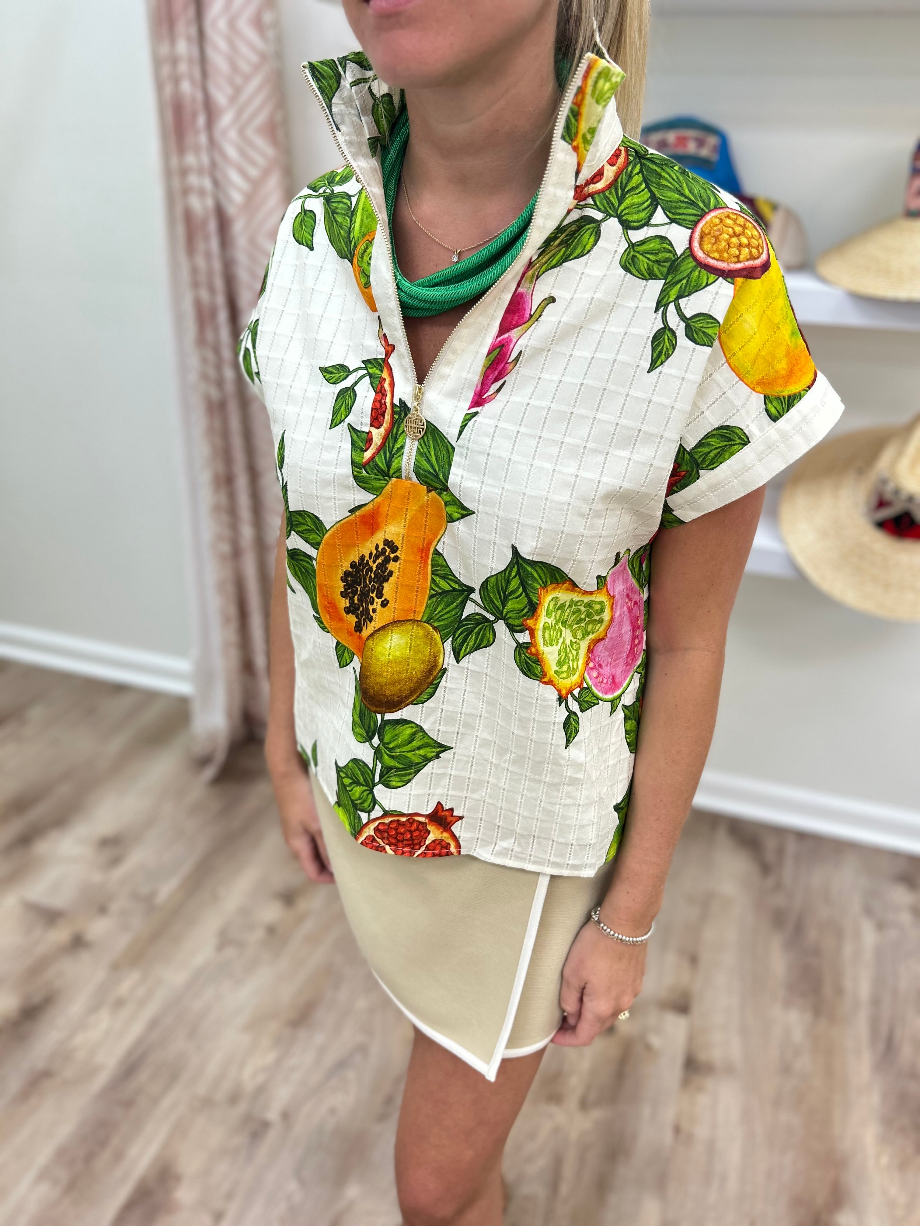 Emily McCarthy Poppy Pullover- Trellis